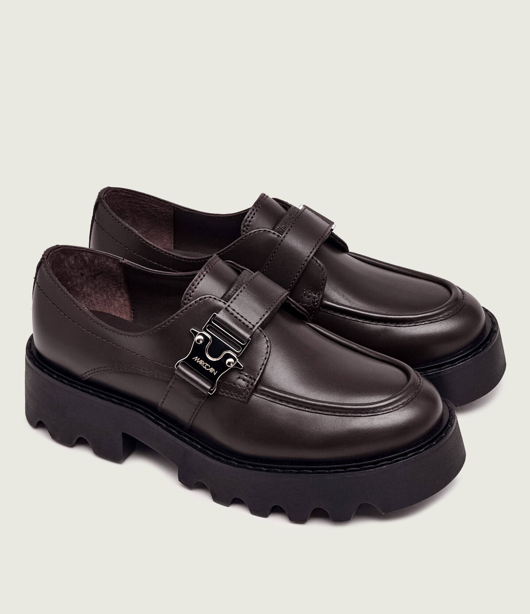 Marc Cain De piele pantofi loafer