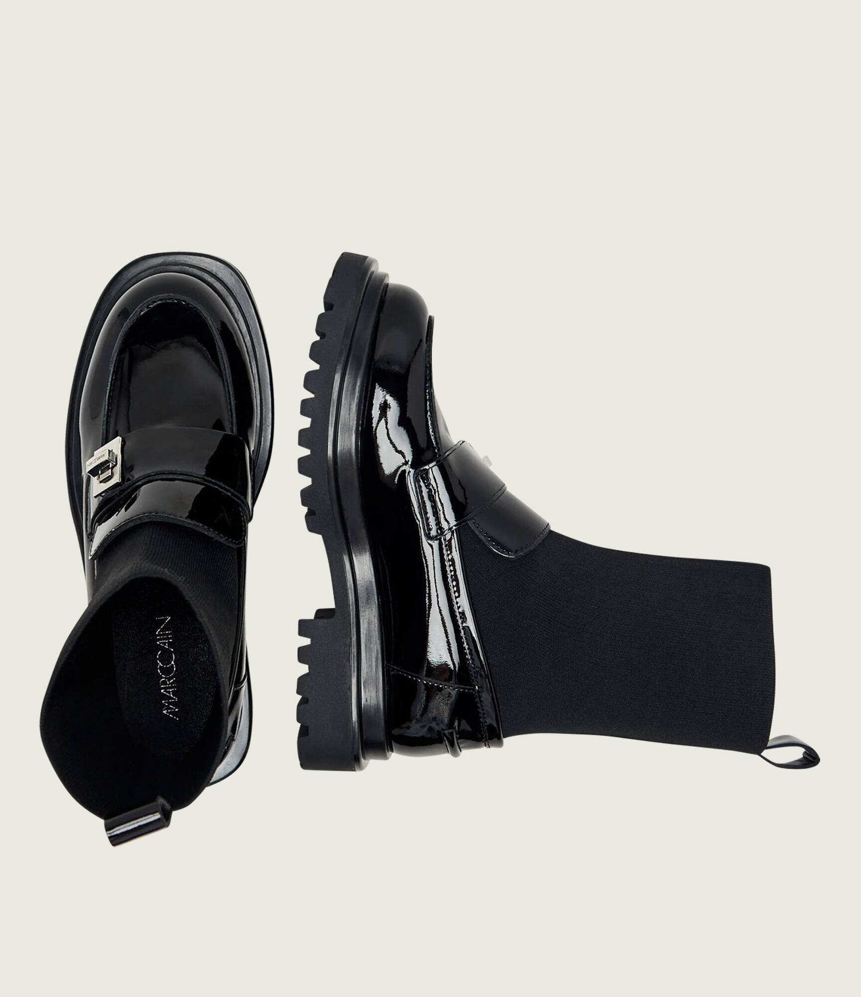 Marc Cain De piele pantofi loafer