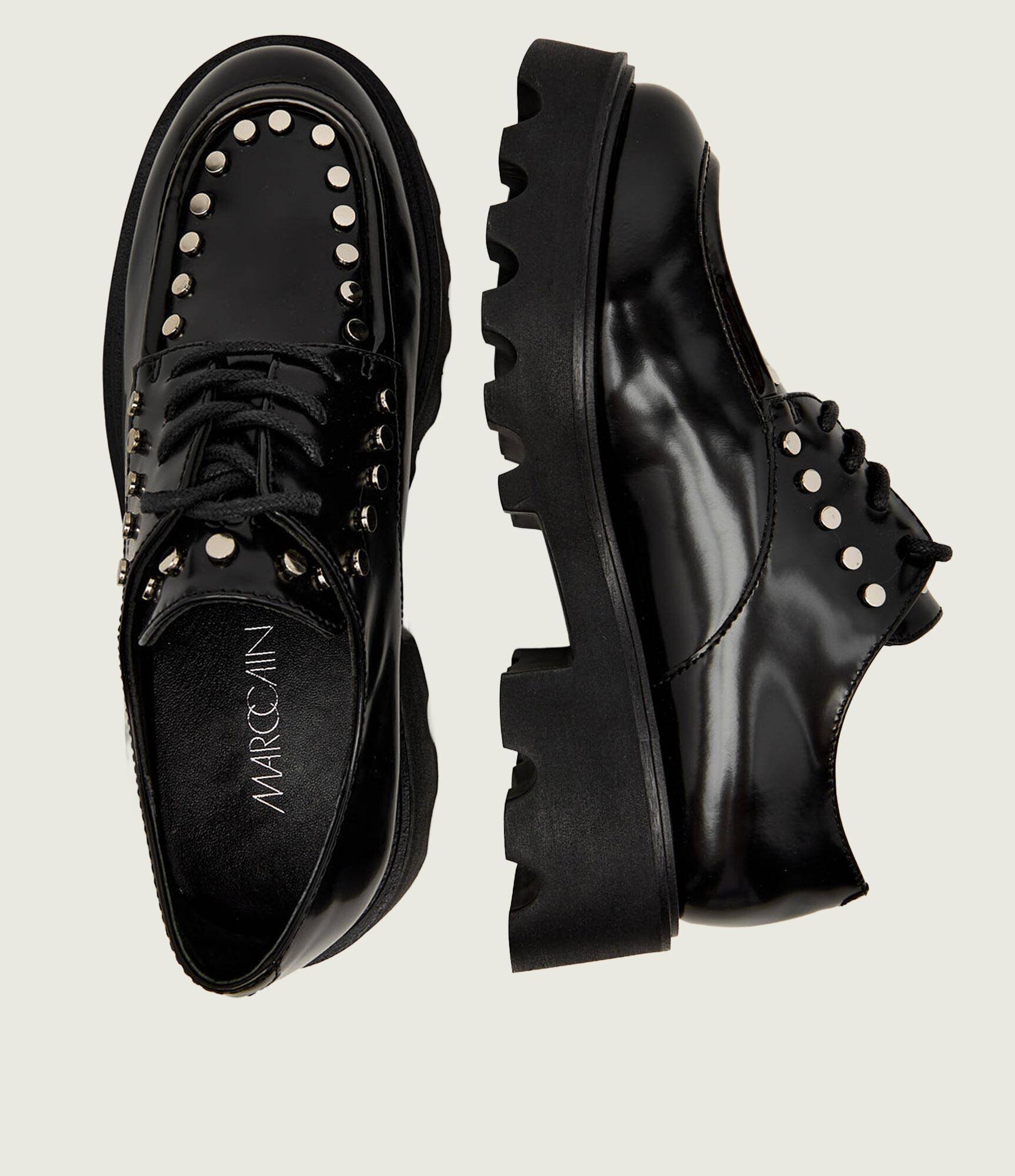 Marc Cain De piele pantofi loafer