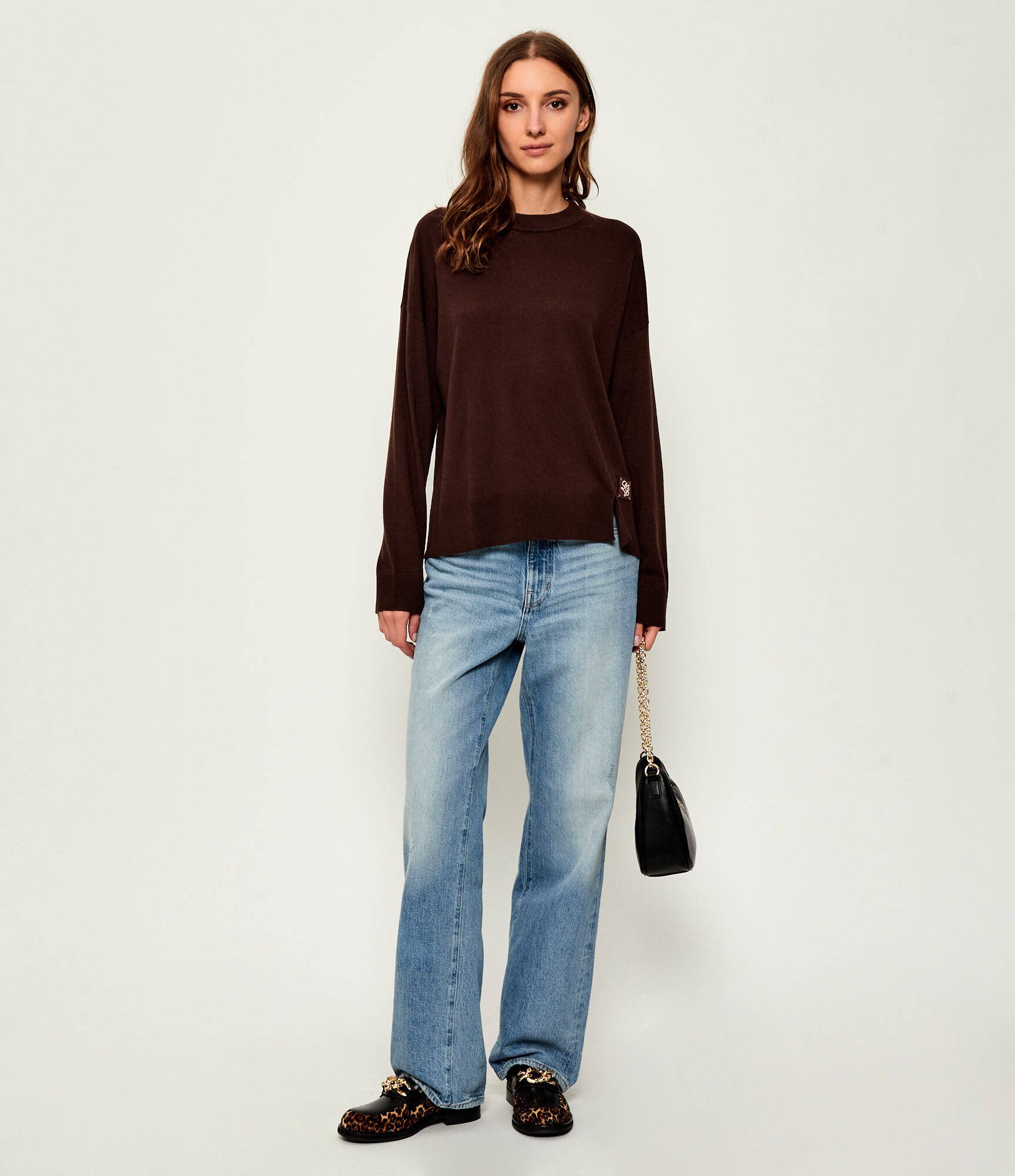 Marc Cain De piele pantofi loafer