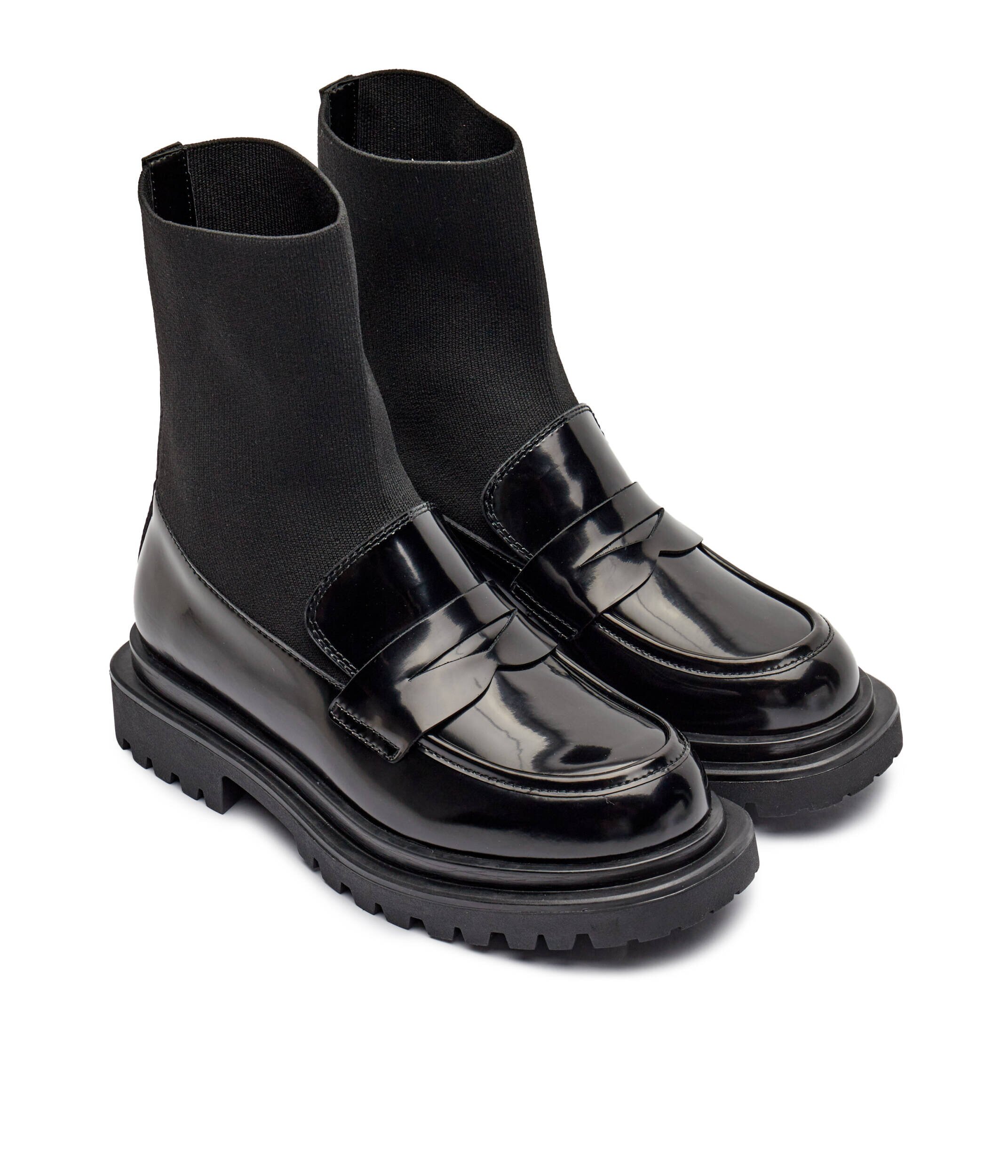 Marc Cain De piele pantofi loafer
