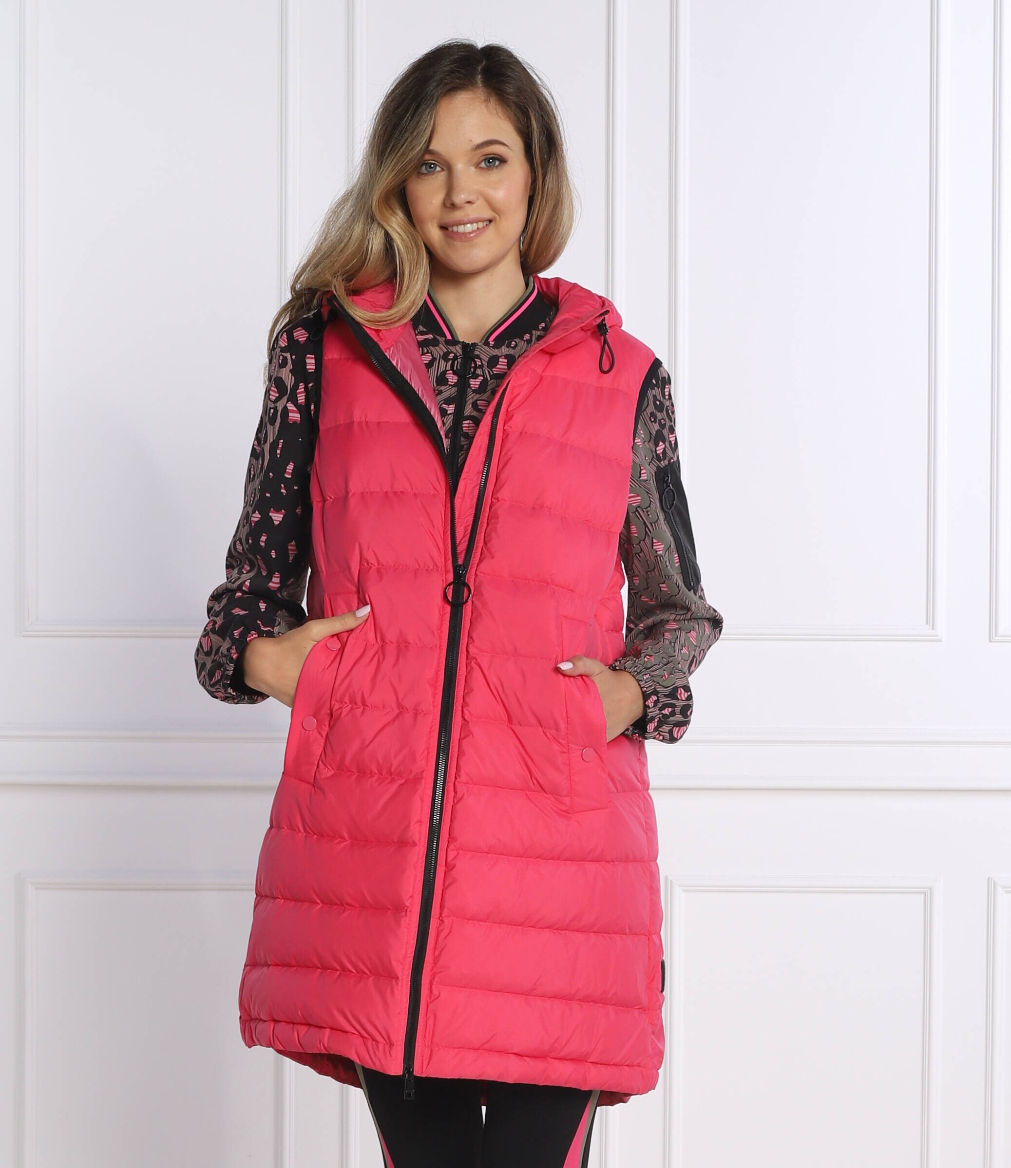 Marc Cain De puf vestă waistcoat | Casual fit