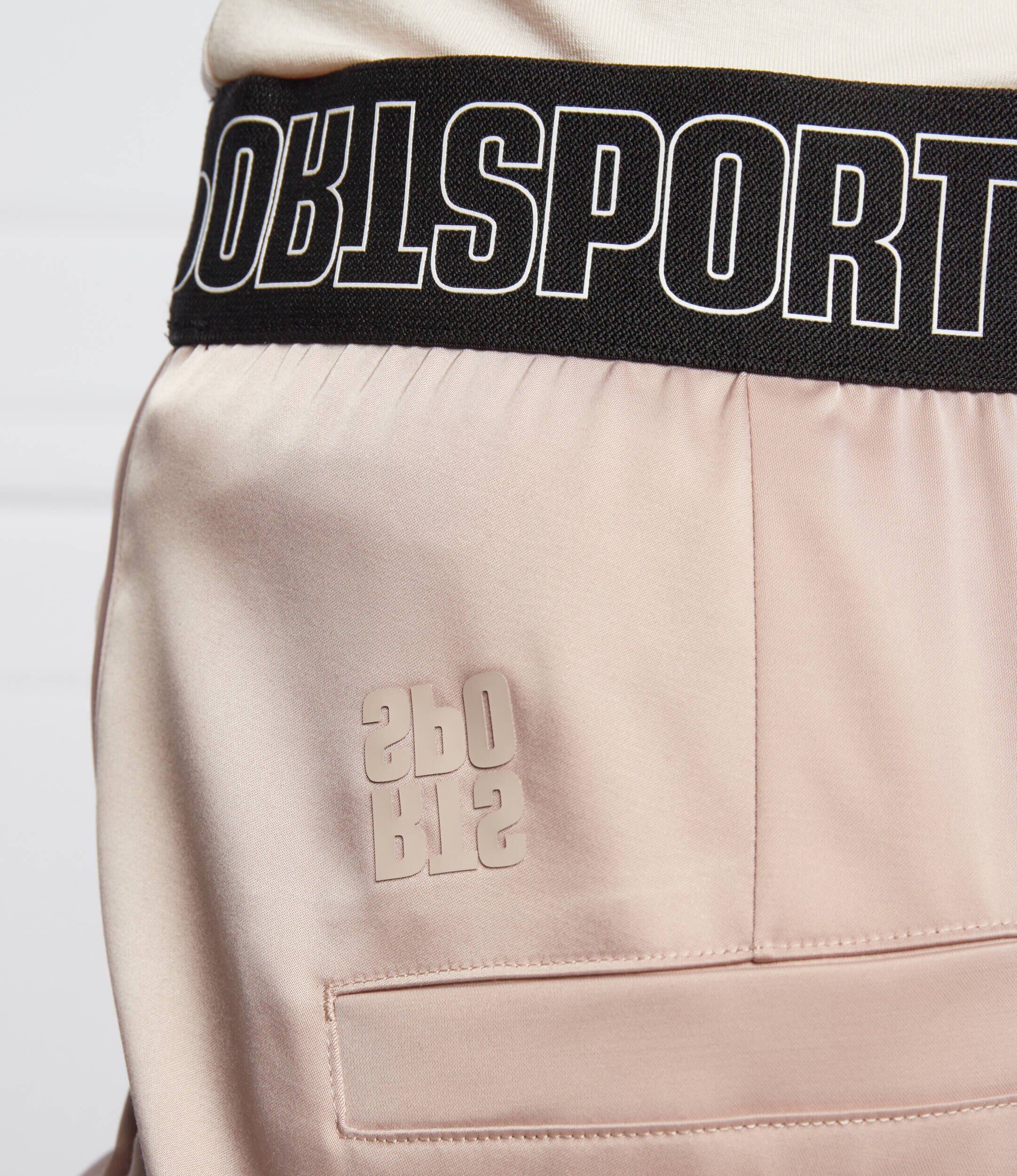 Marc Cain De satin pantaloni | Relaxed fit