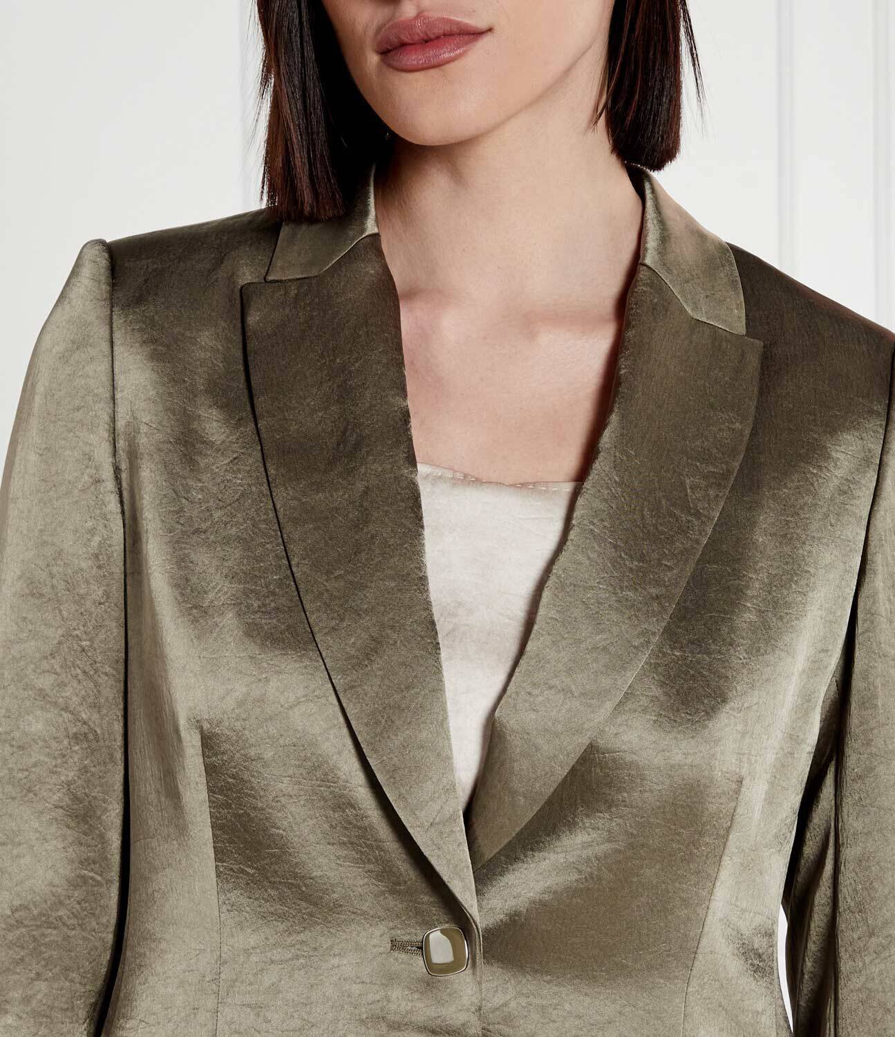 Marc Cain De satin sacou | Slim Fit