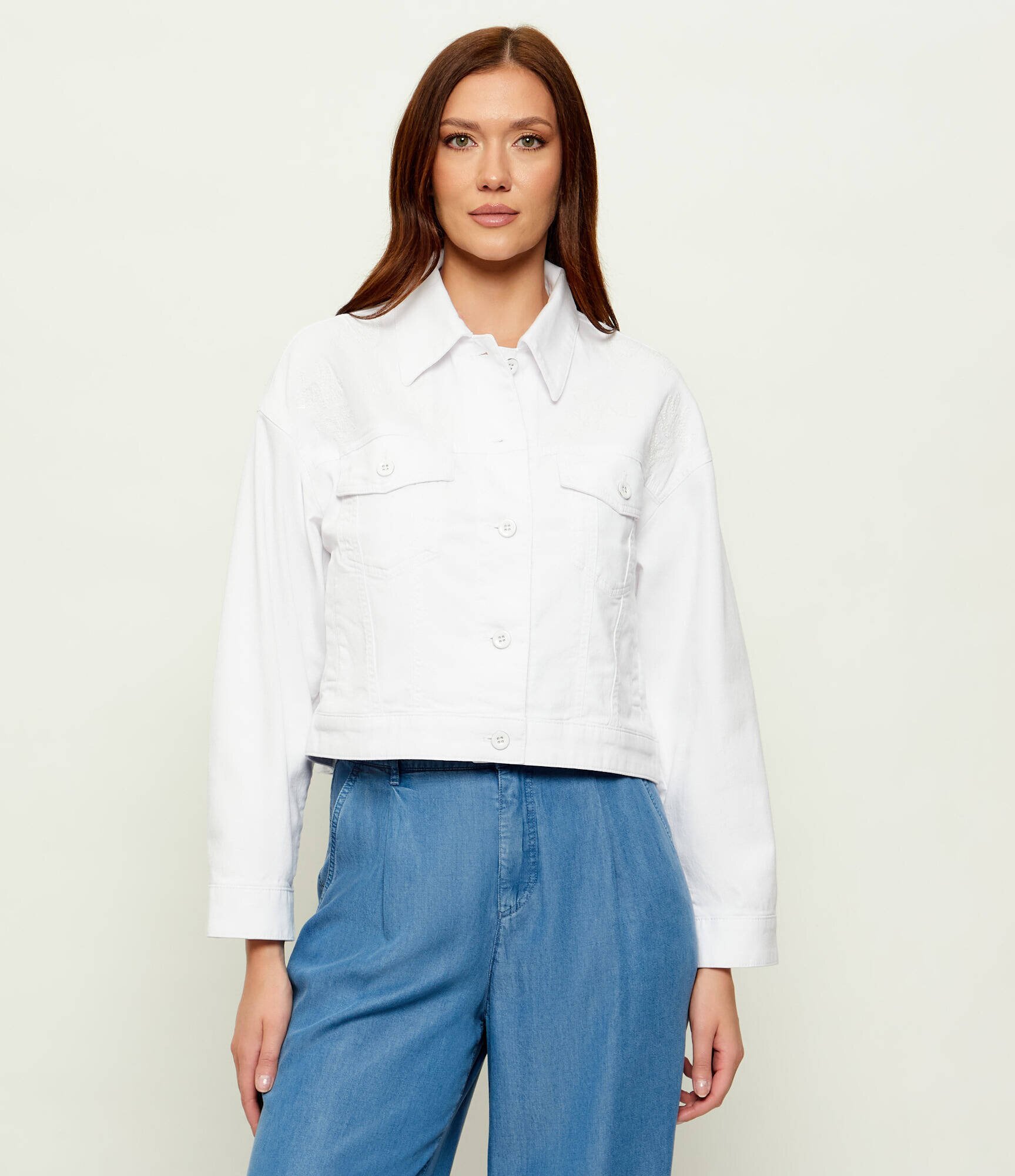 Marc Cain Geacă de blug Rethink Together | Cropped Fit