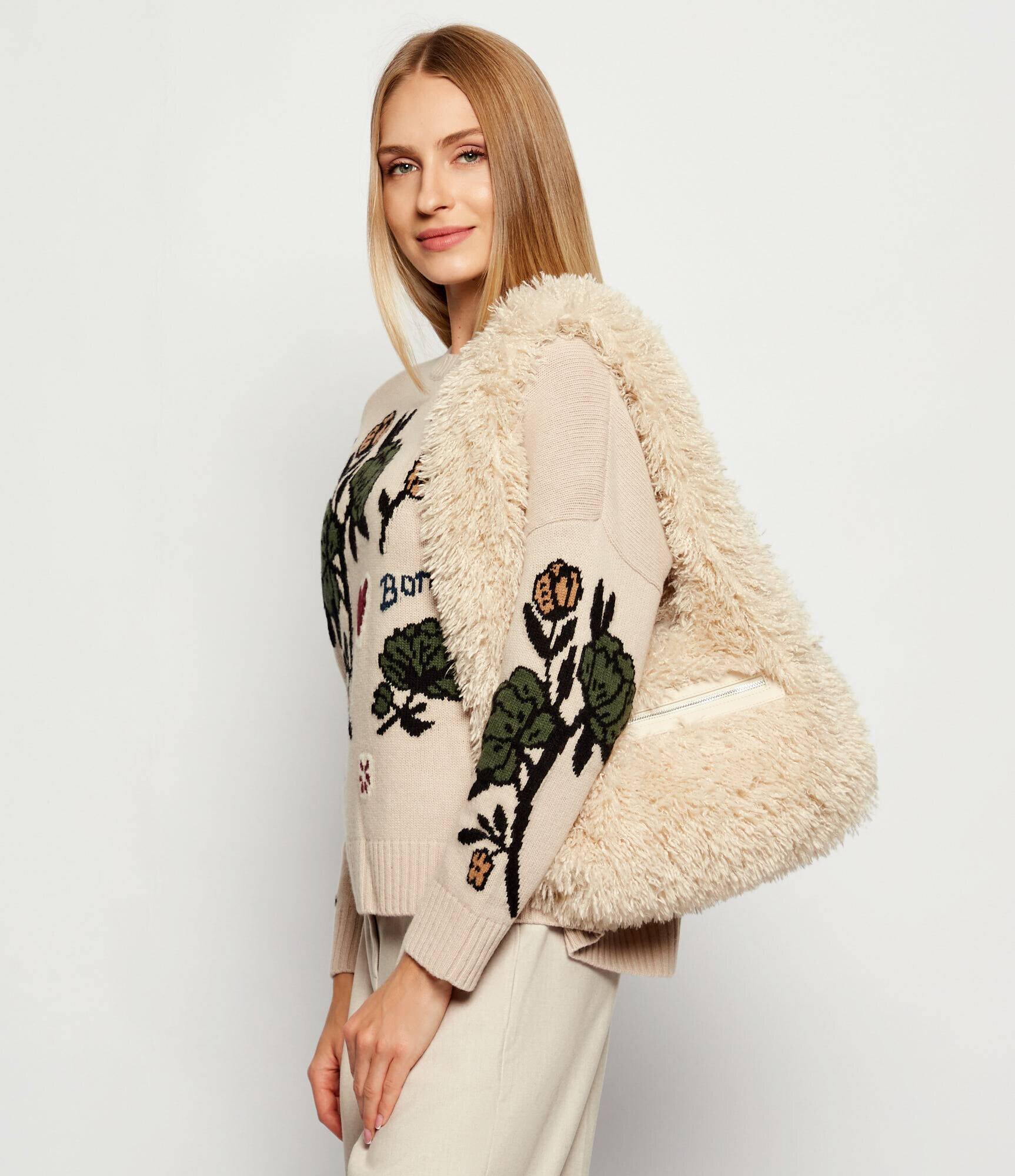 Marc Cain Geantă pe umăr | shearling