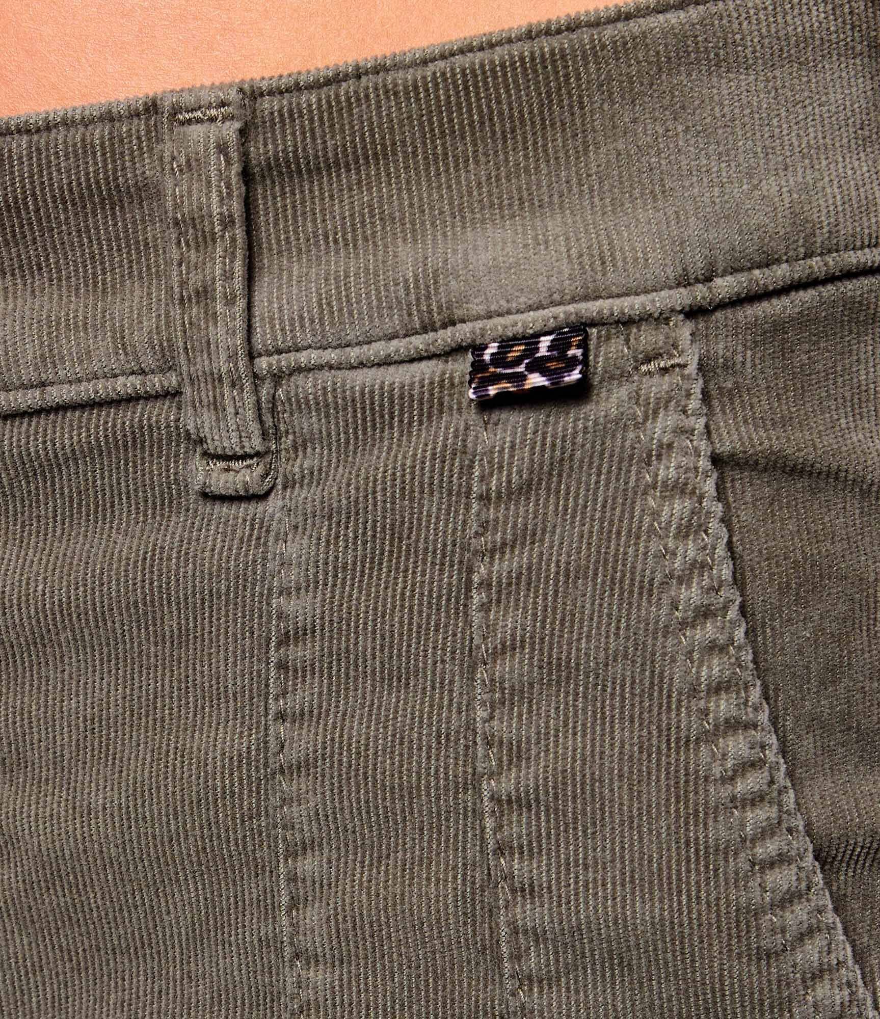 Marc Cain Pantaloni cargo Ruma | Tapered fit | catifea reiată