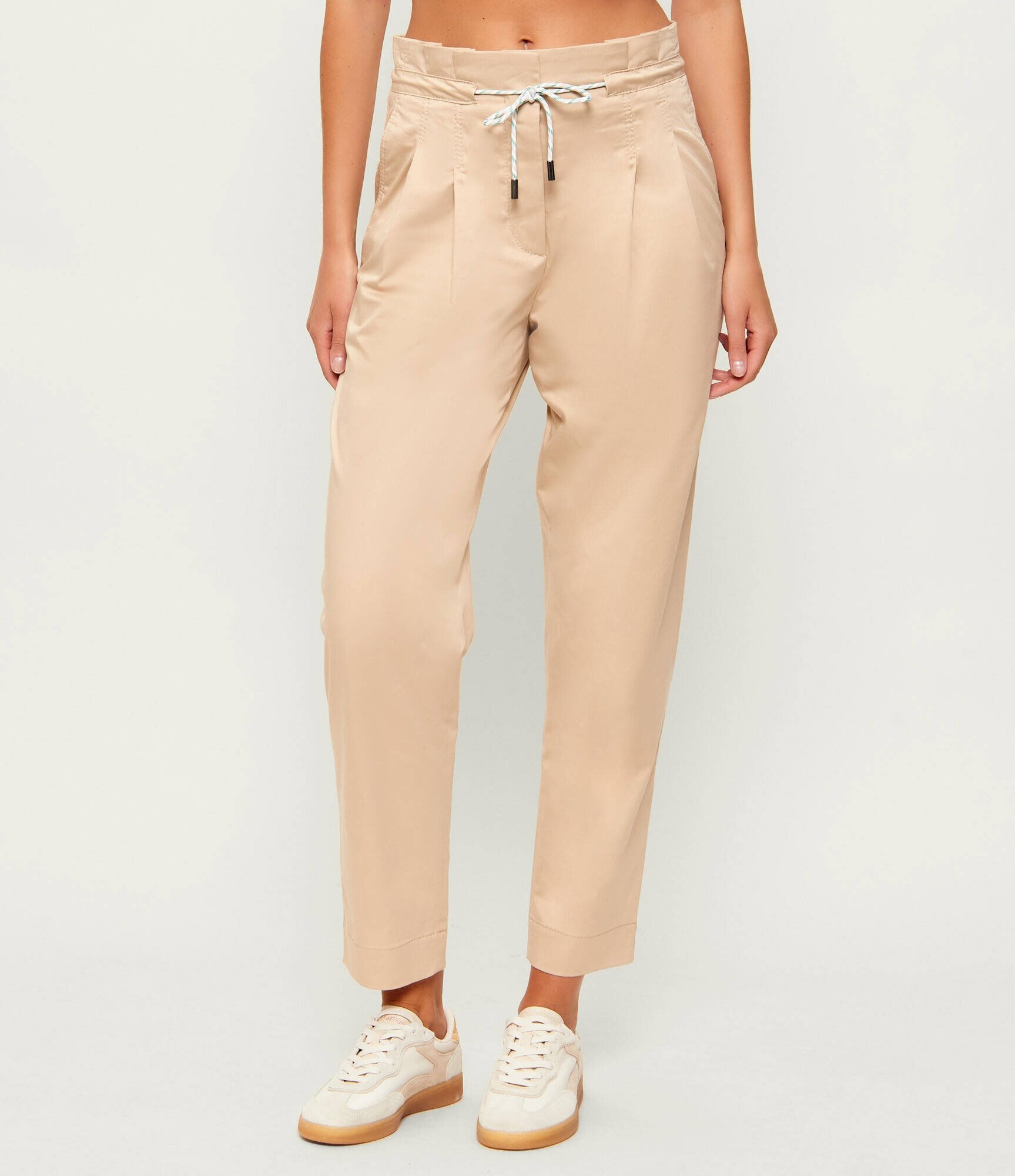 Marc Cain Pantaloni chino FAQUS | regular fit | high waist