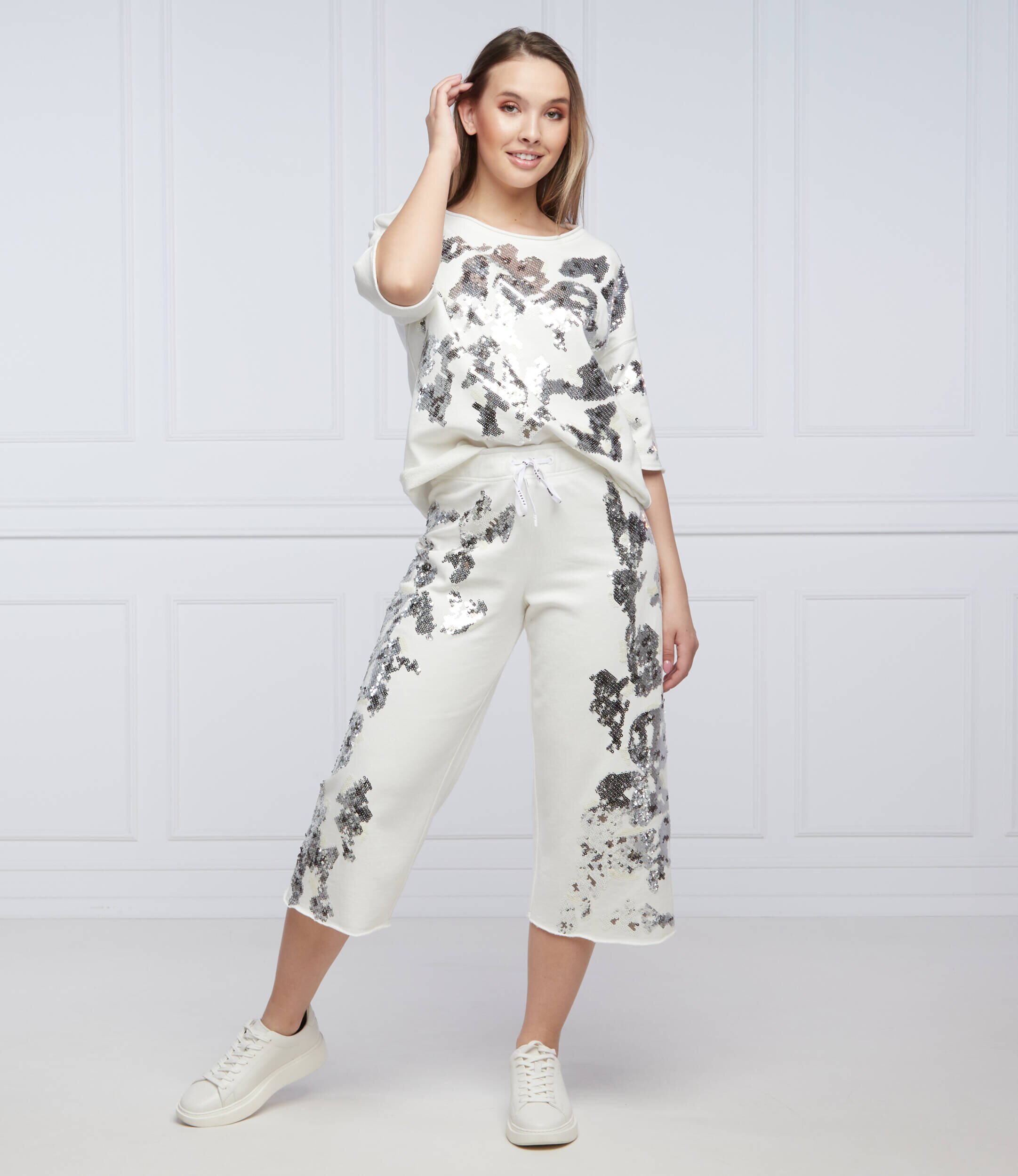 Marc Cain Pantaloni | Cropped Fit