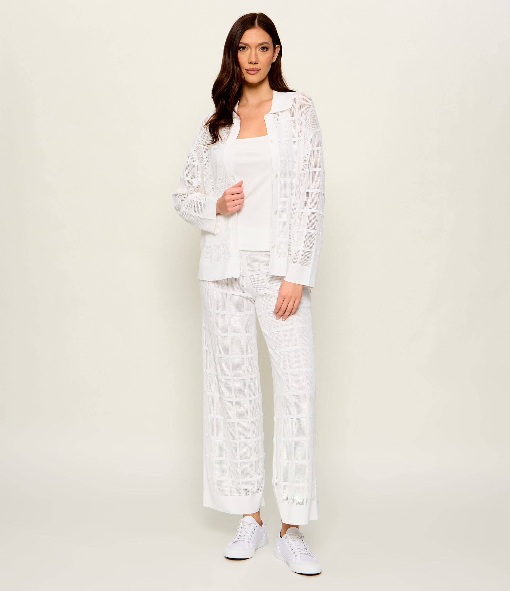 Marc Cain Pantaloni de tricot | Loose fit