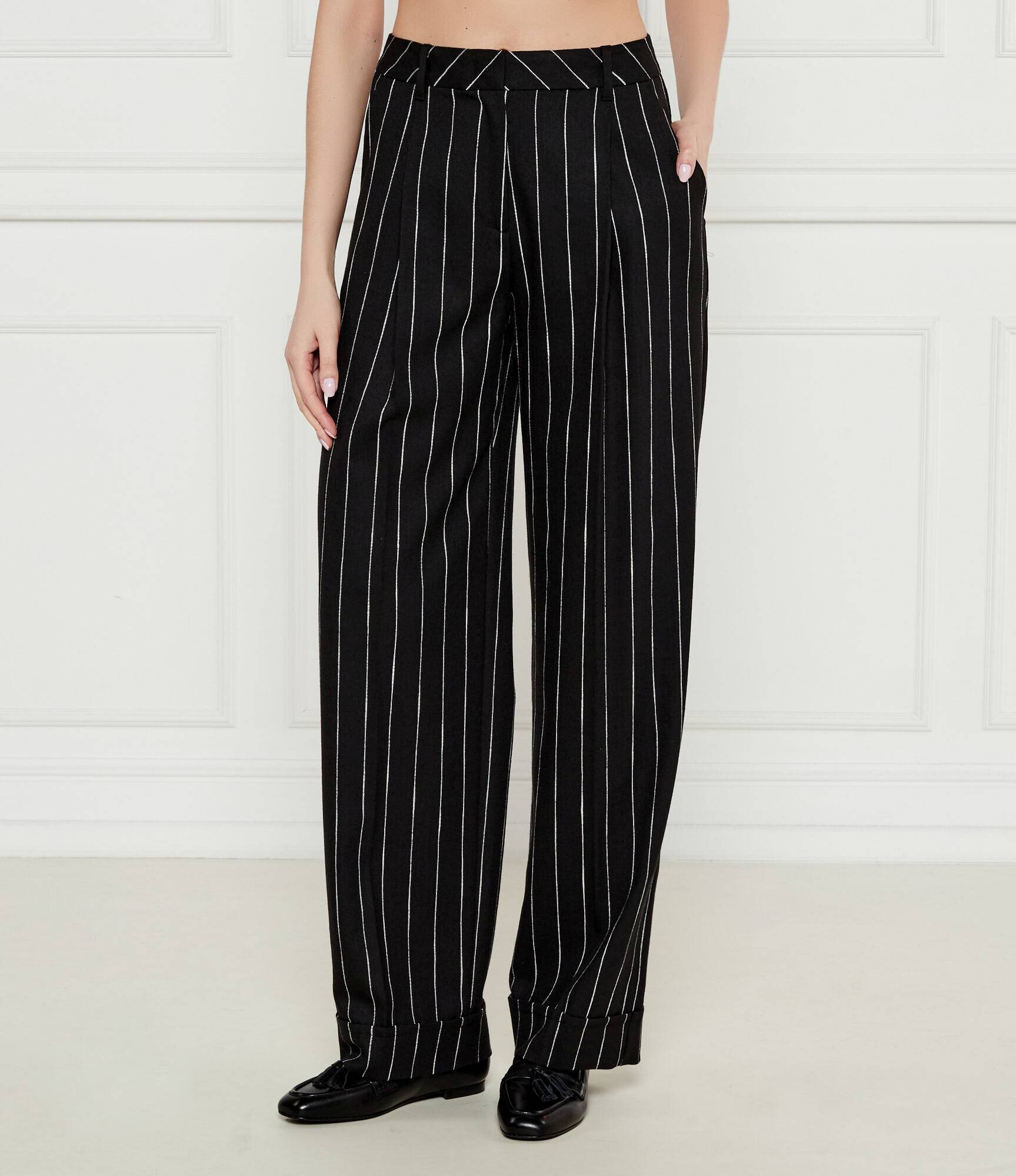 Marc Cain Pantaloni | flare fit | cu adaos de in