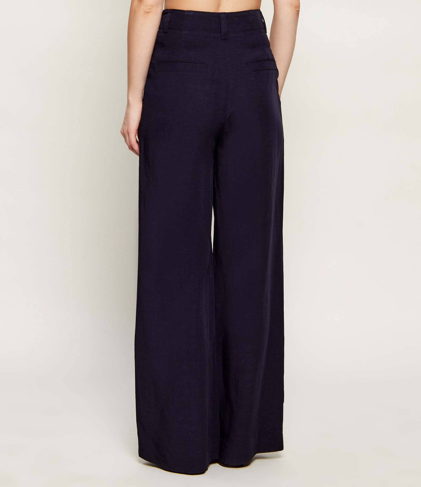 Marc Cain Pantaloni | Loose fit | cu adaos de in