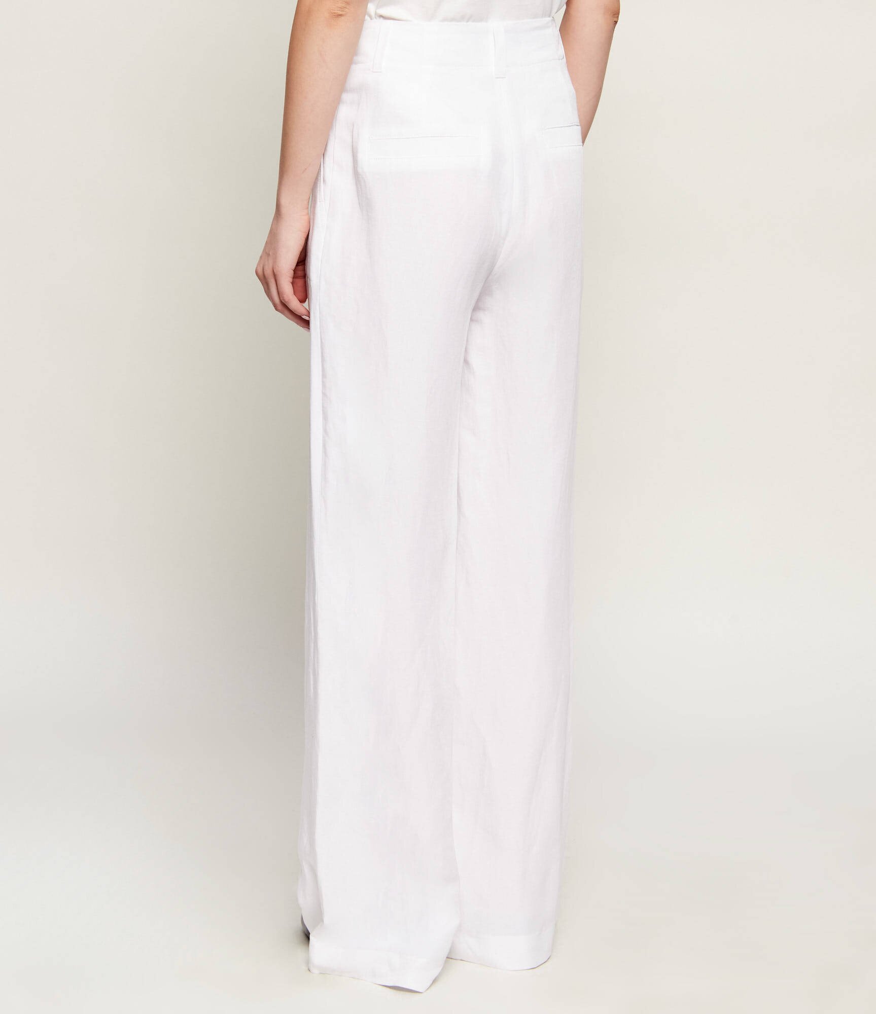 Marc Cain Pantaloni | Loose fit | cu adaos de in