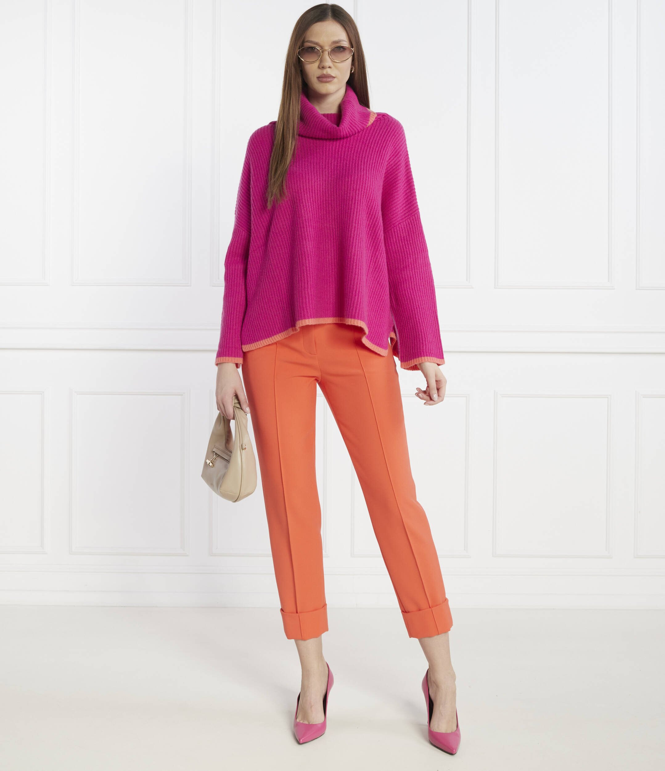 Marc Cain Pantaloni | regular fit | regular waist