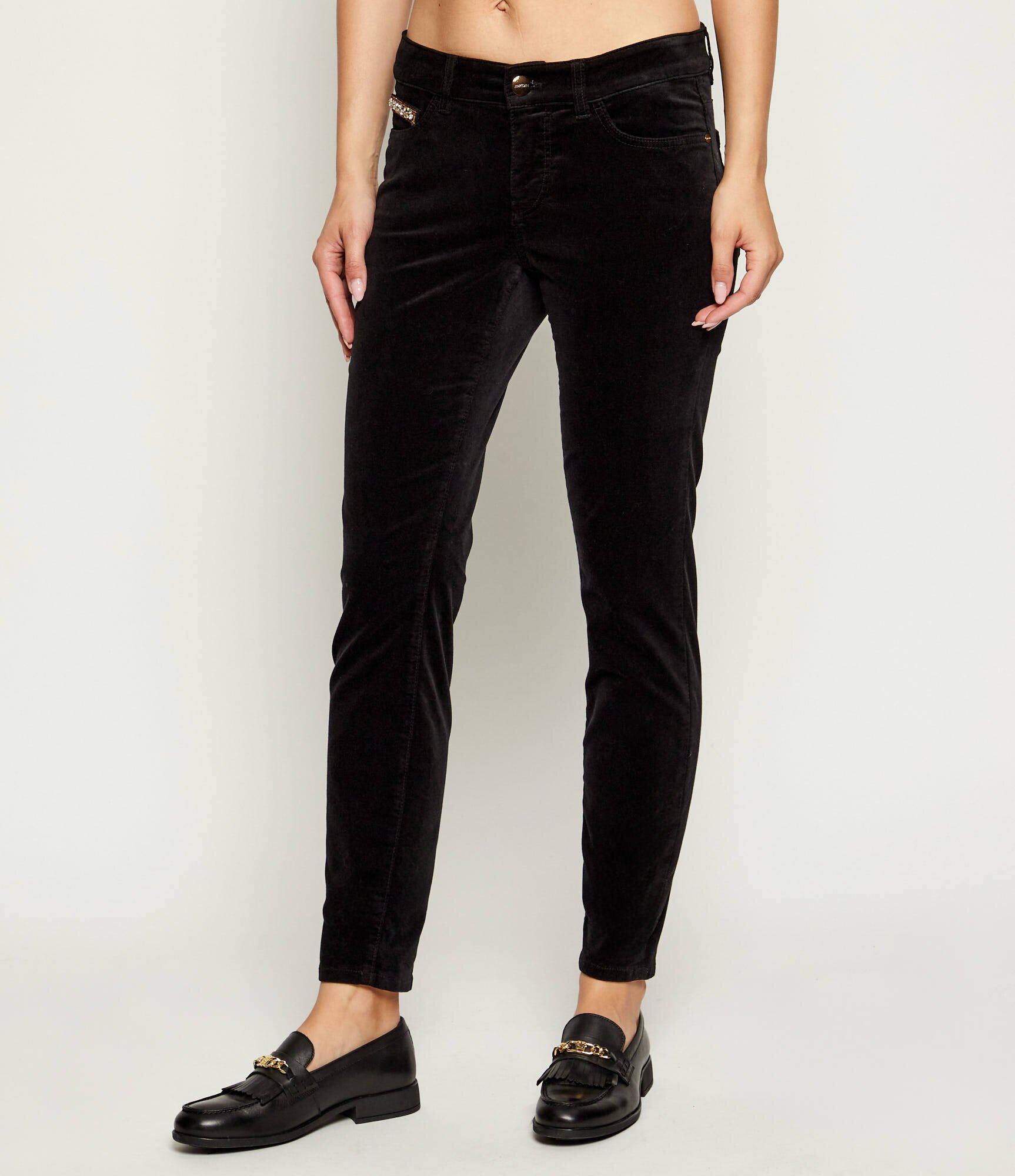 Marc Cain Pantaloni Silvi | Slim Fit | low waist