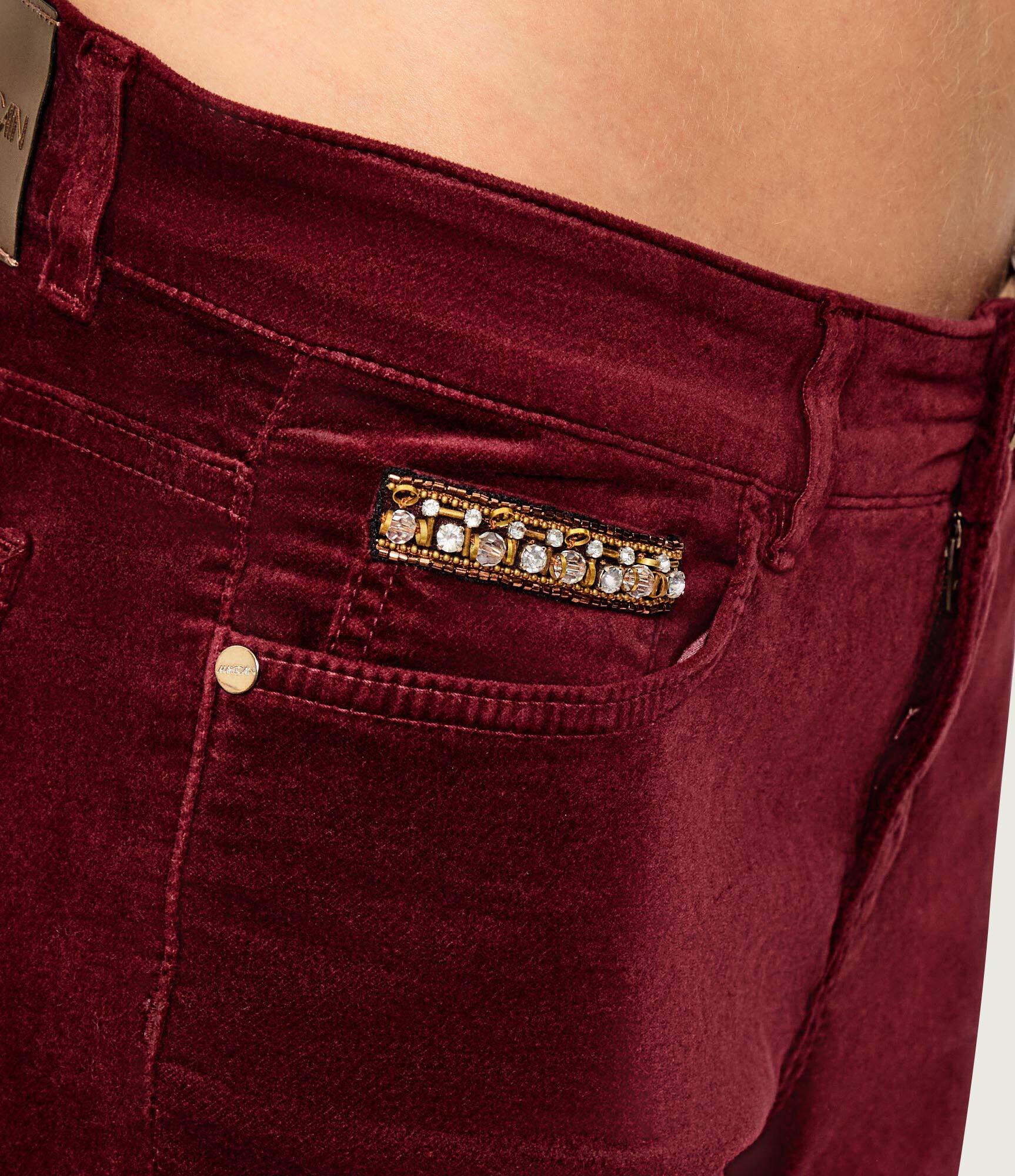Marc Cain Pantaloni SILVI | Slim Fit | low waist