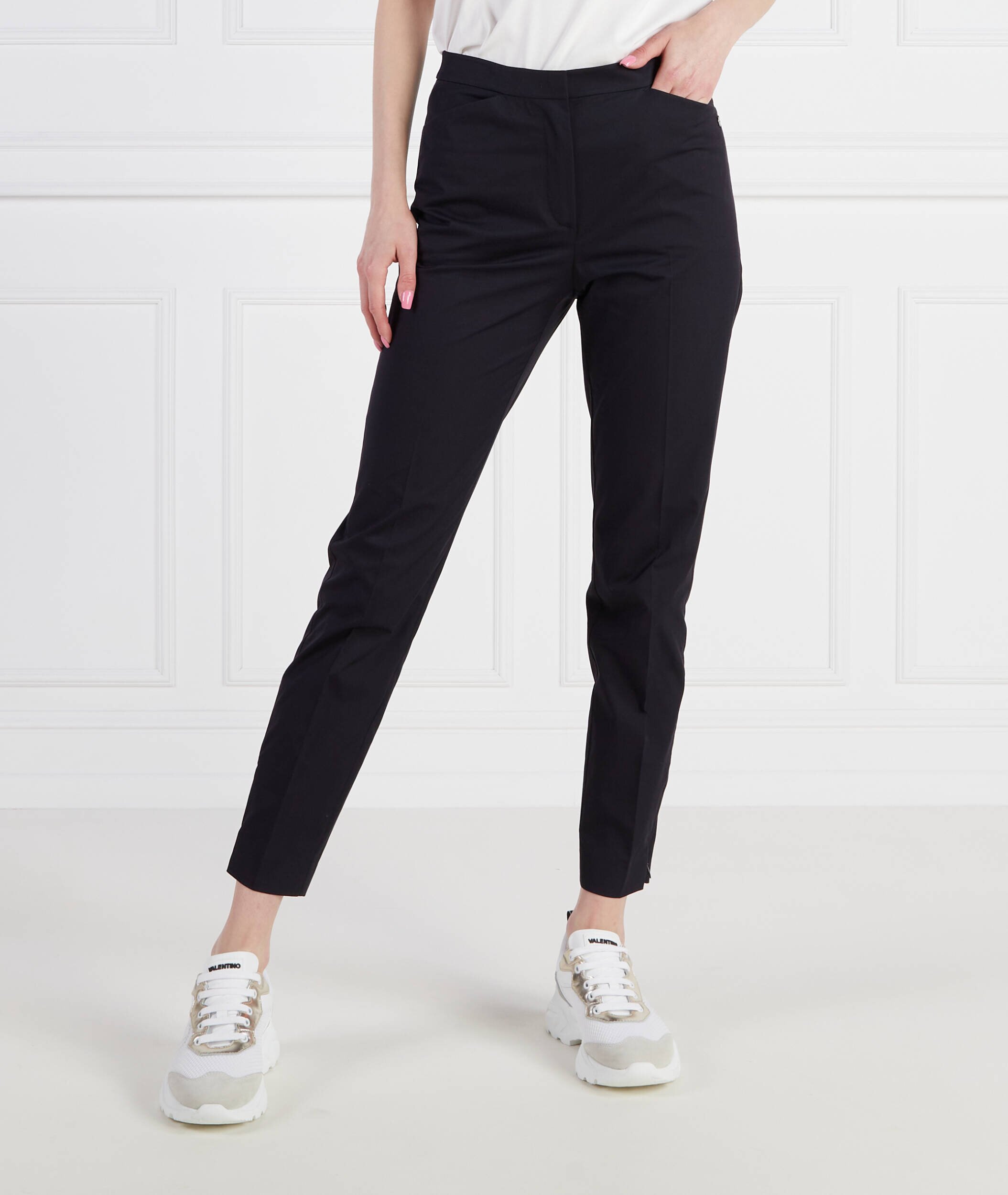 Marc Cain Pantaloni | Straight fit | high waist