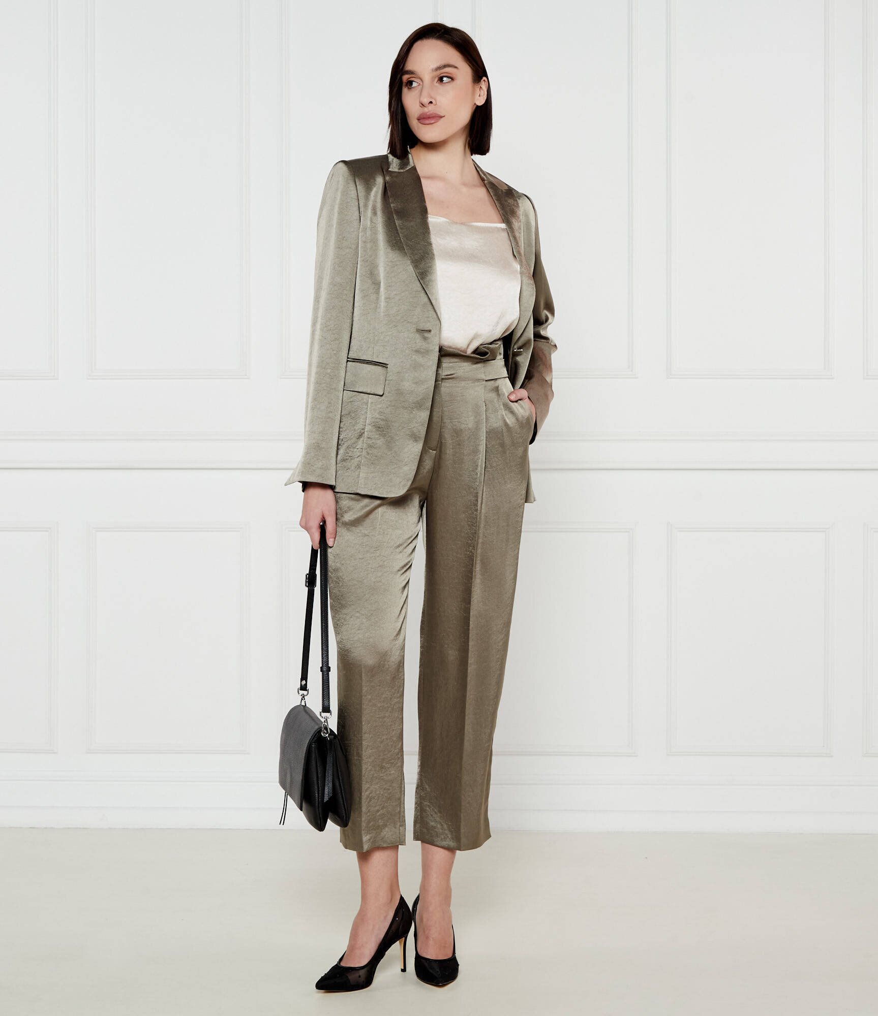 Marc Cain Pantaloni WELS | Comfort fit | high waist