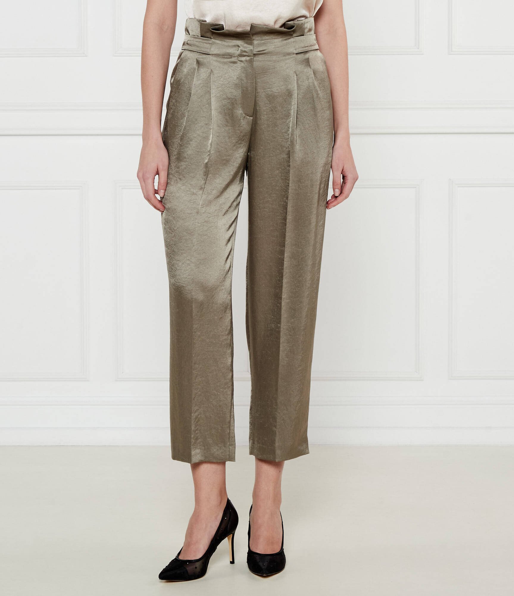 Marc Cain Pantaloni WELS | Comfort fit | high waist