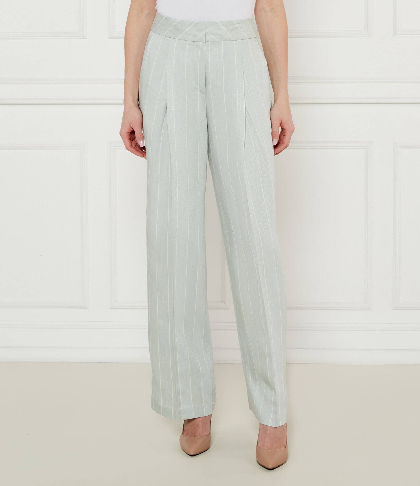 Marc Cain Pantaloni WICHITA | flare fit | cu adaos de in