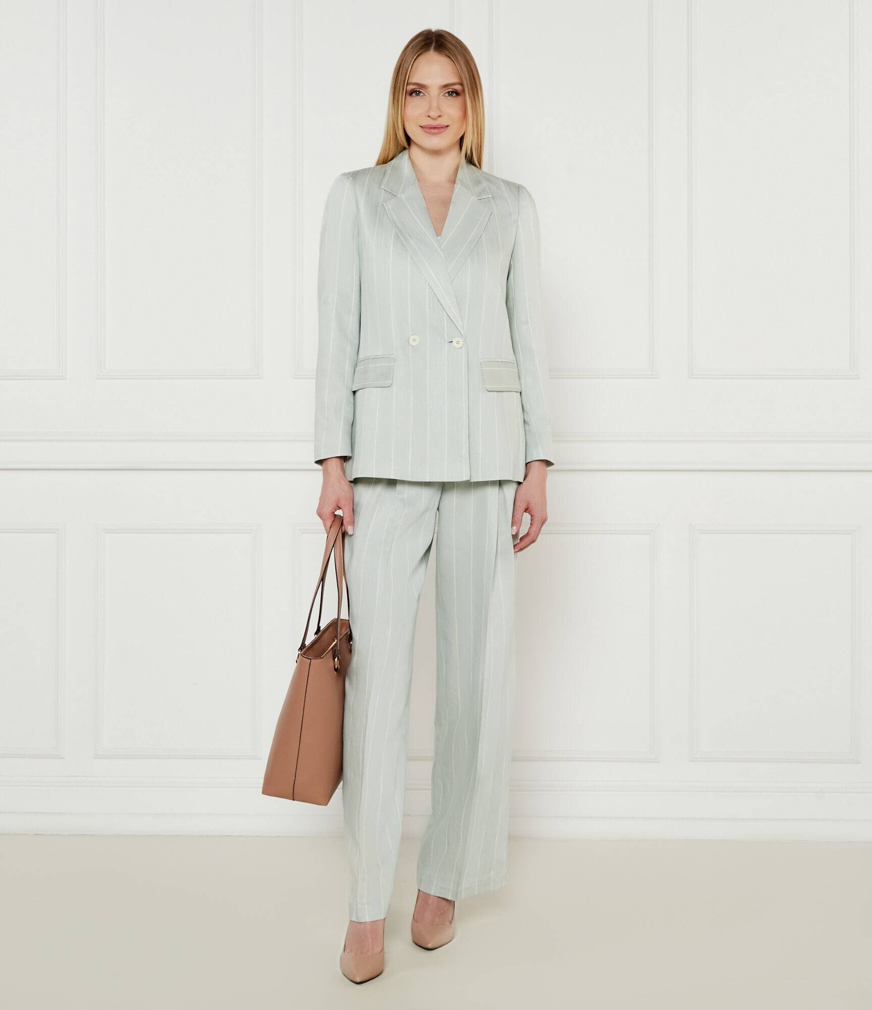 Marc Cain Pantaloni WICHITA | flare fit | cu adaos de in