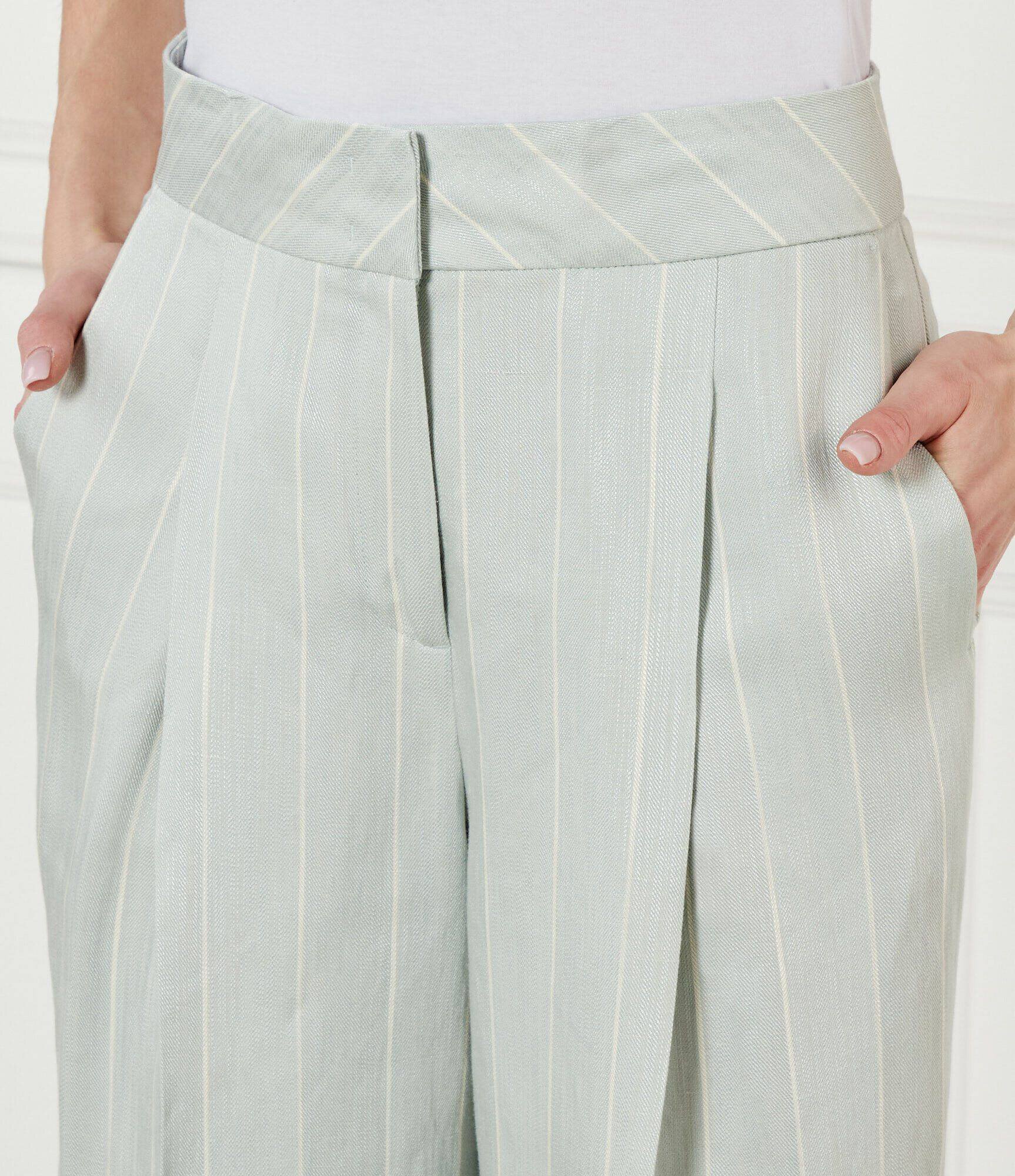 Marc Cain Pantaloni WICHITA | flare fit | cu adaos de in