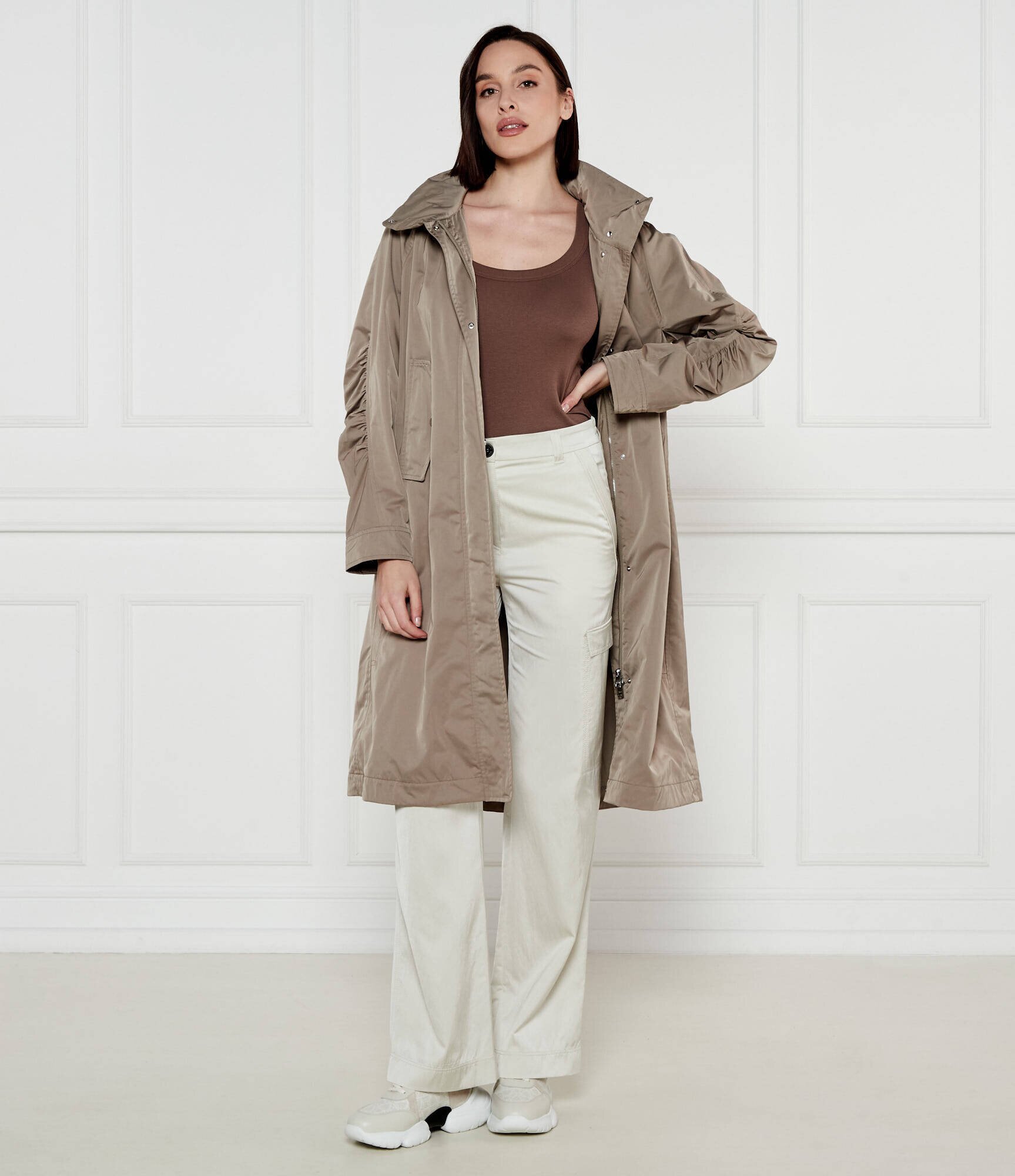 Marc Cain Pantaloni WIGAN | Loose fit | high waist