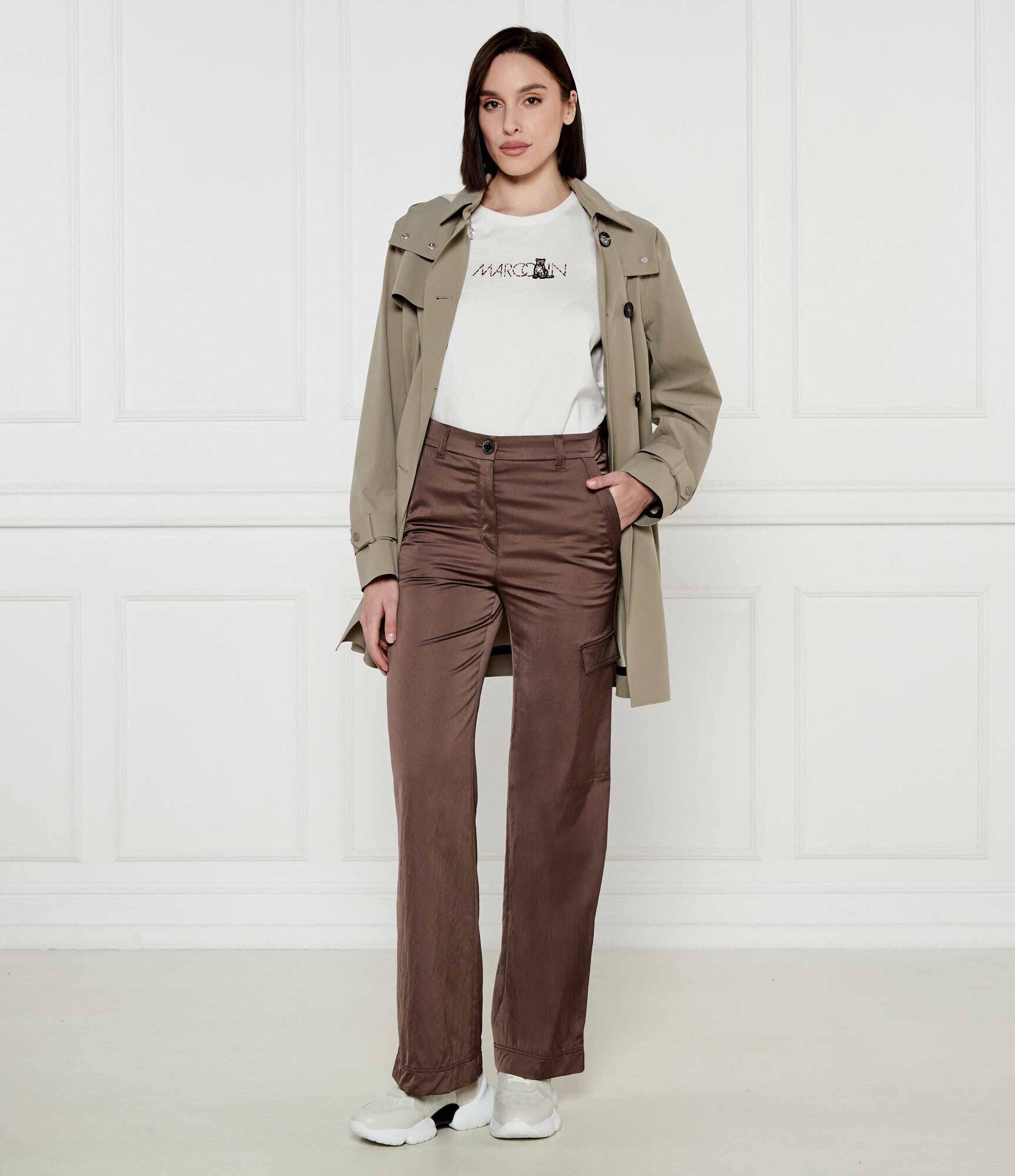 Marc Cain Pantaloni WIGAN | Loose fit | high waist