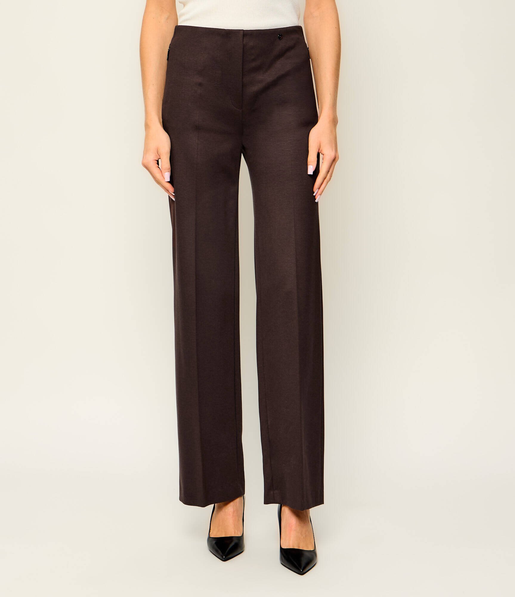 Marc Cain Pantaloni Winder | Relaxed fit | high waist