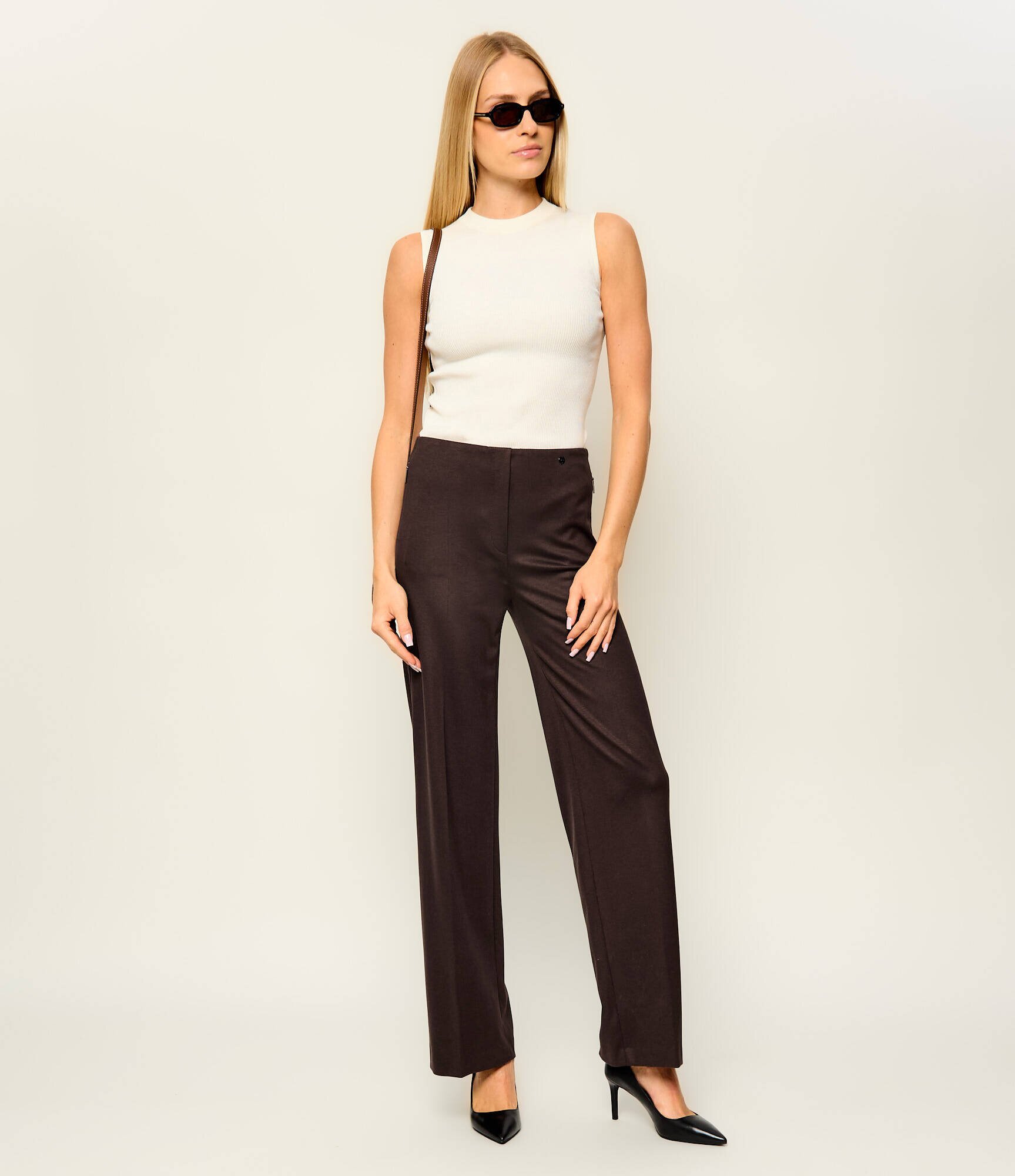 Marc Cain Pantaloni Winder | Relaxed fit | high waist