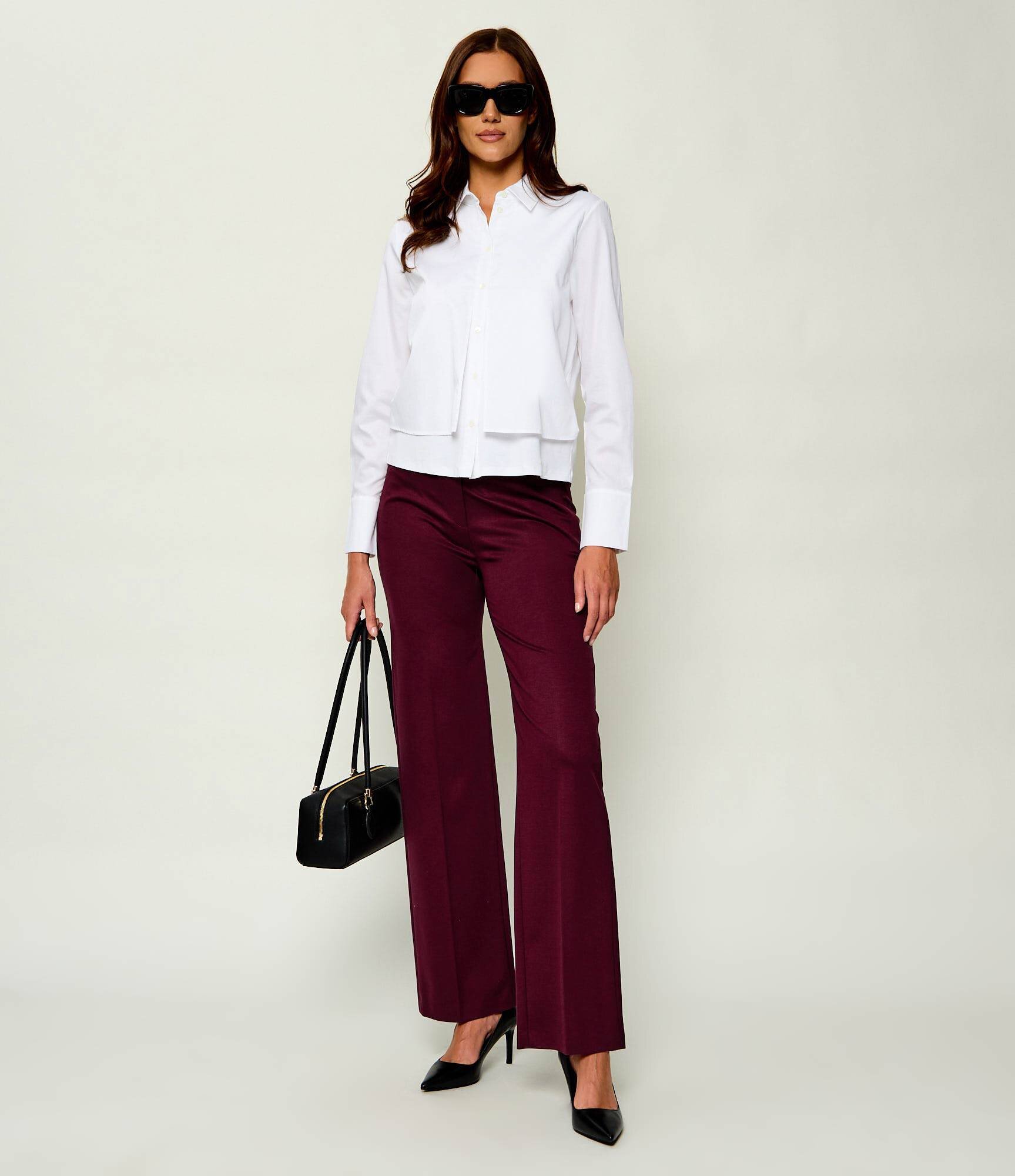 Marc Cain Pantaloni Winder | Relaxed fit | high waist