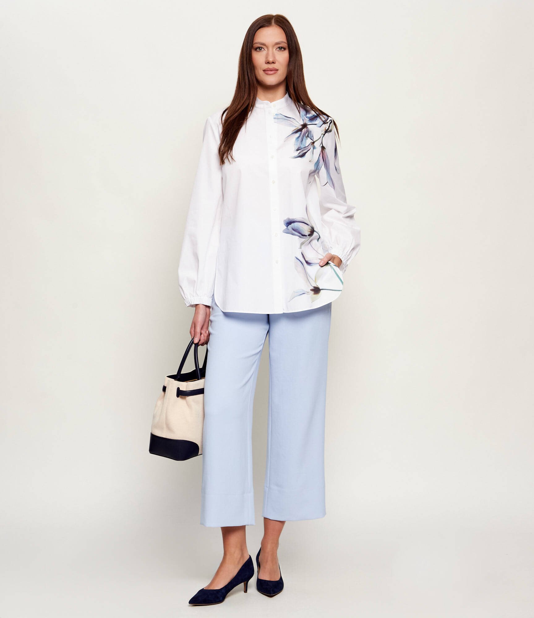 Marc Cain Pantaloni Wukari | Relaxed fit | high waist