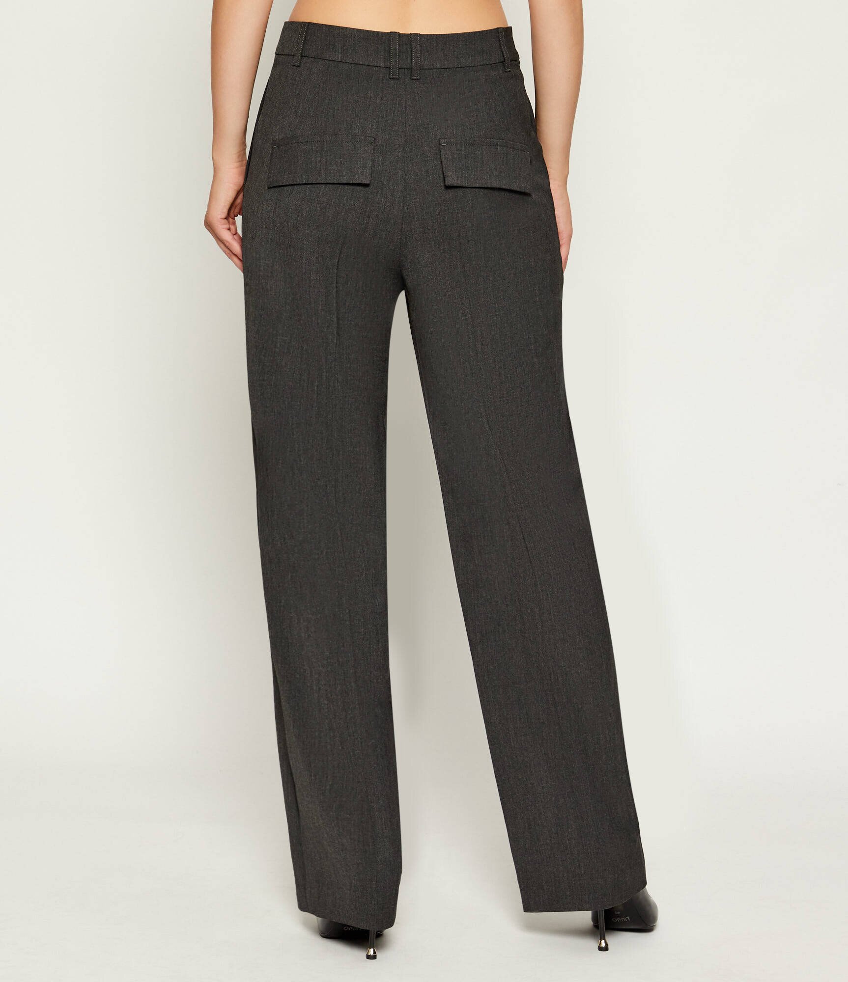 Marc Cain Pantaloni WUKARI | Relaxed fit | high waist