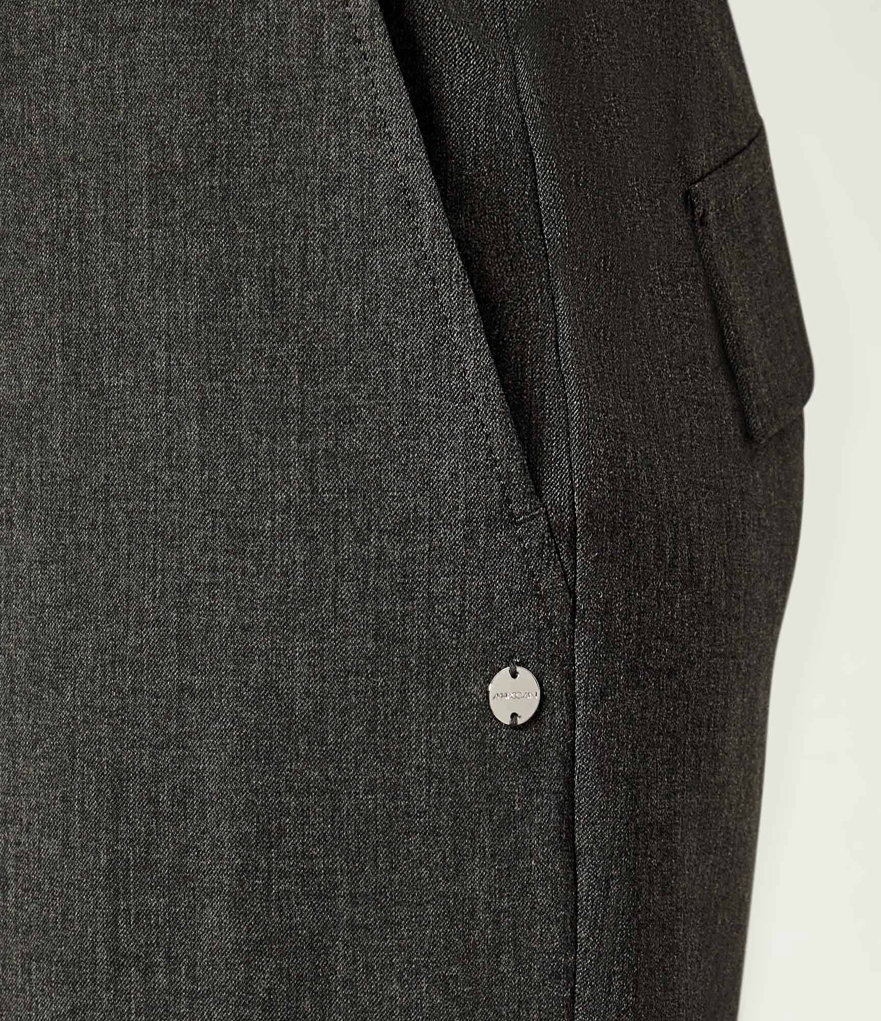 Marc Cain Pantaloni WUKARI | Relaxed fit | high waist