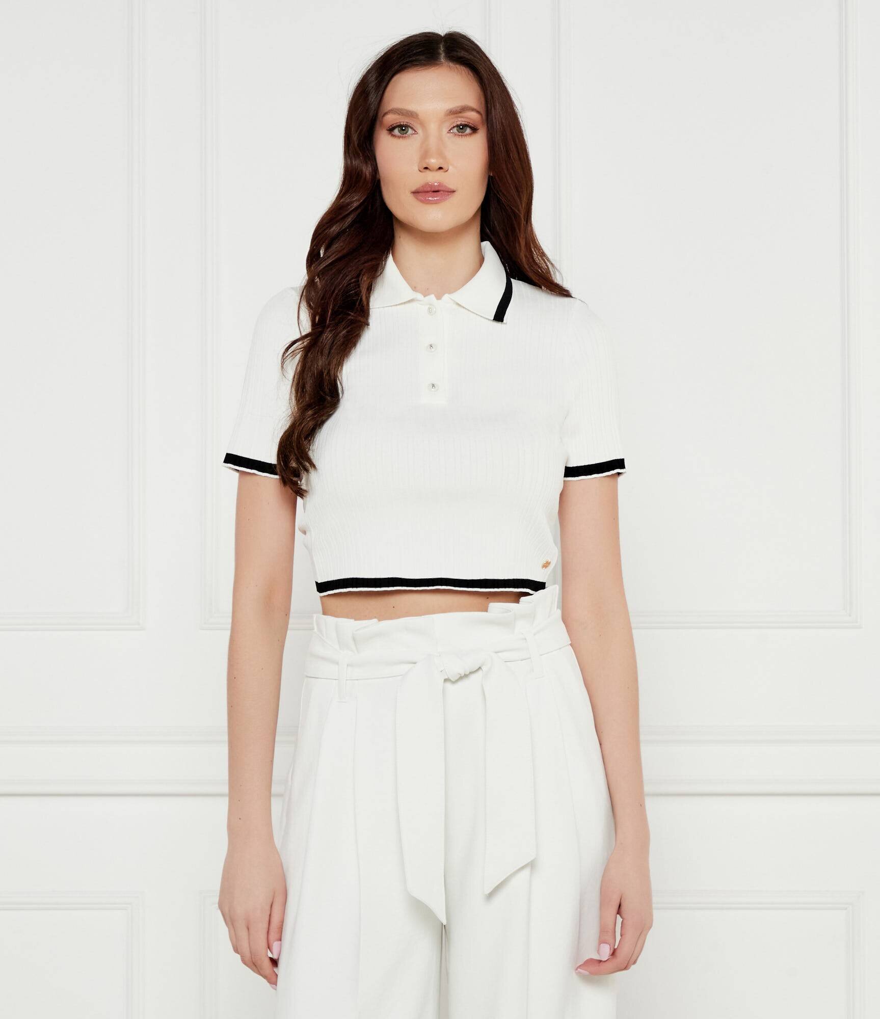 Marc Cain Polo | Cropped Fit