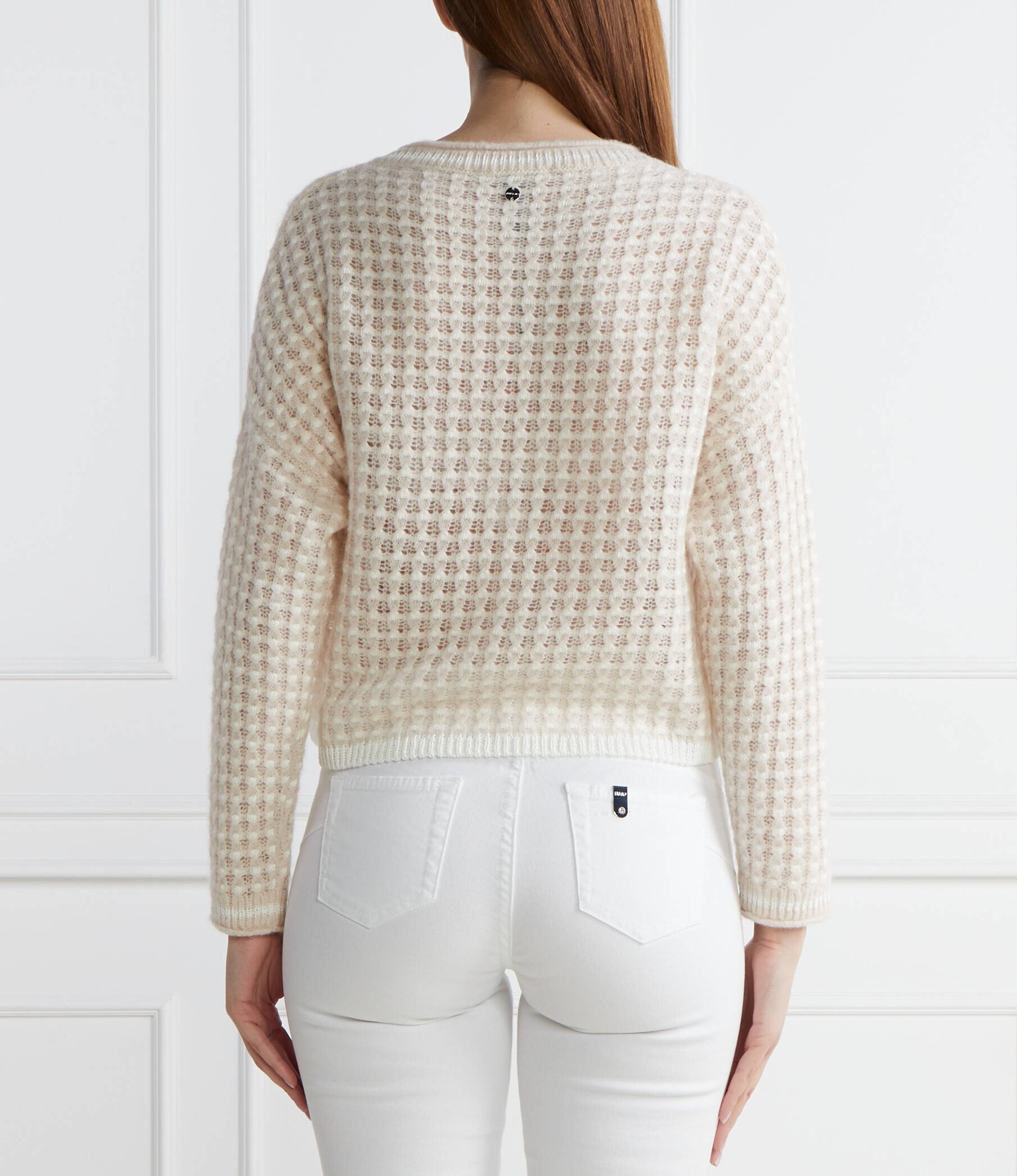 Marc Cain Pulover | Regular Fit cu adaos de lână