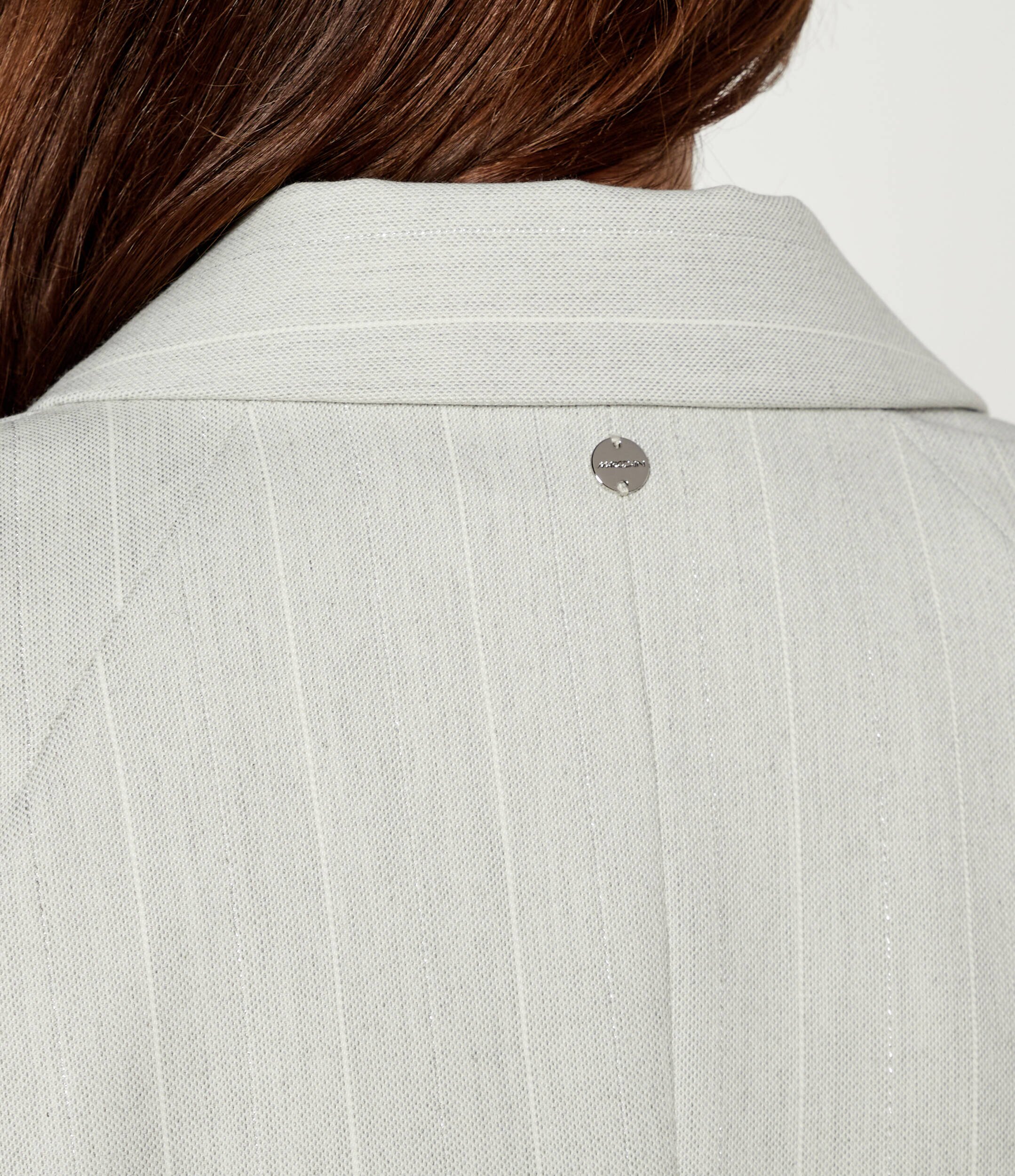 Marc Cain Sacou | Cropped Fit cu adaos de lână