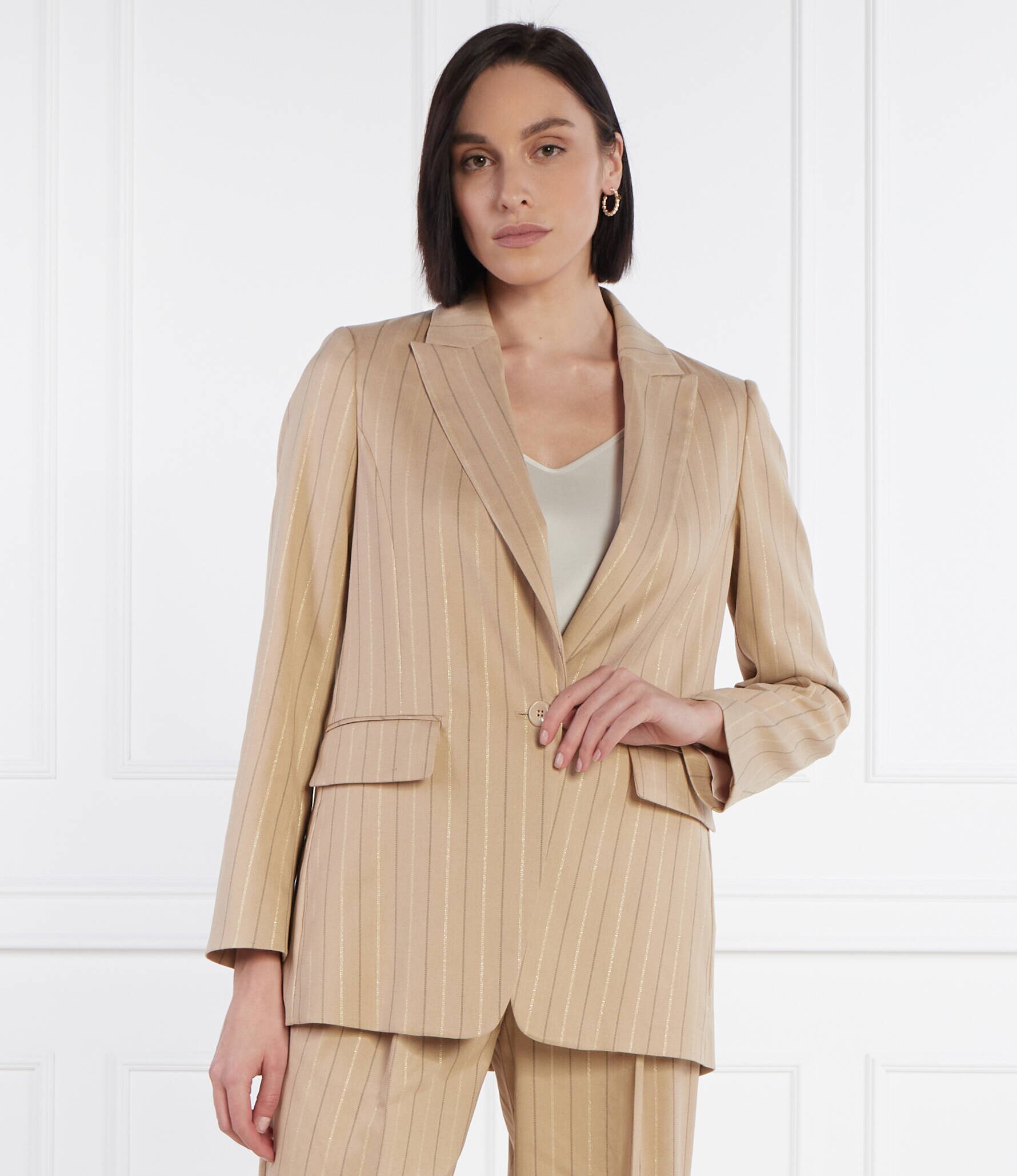 Marc Cain Sacou | Slim Fit | cu adaos de in