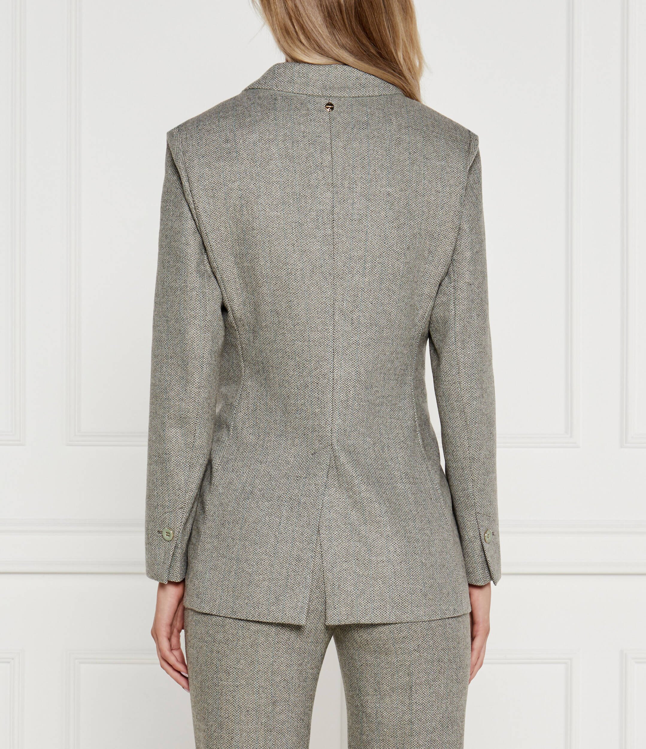 Marc Cain Sacou | Slim Fit cu adaos de lână