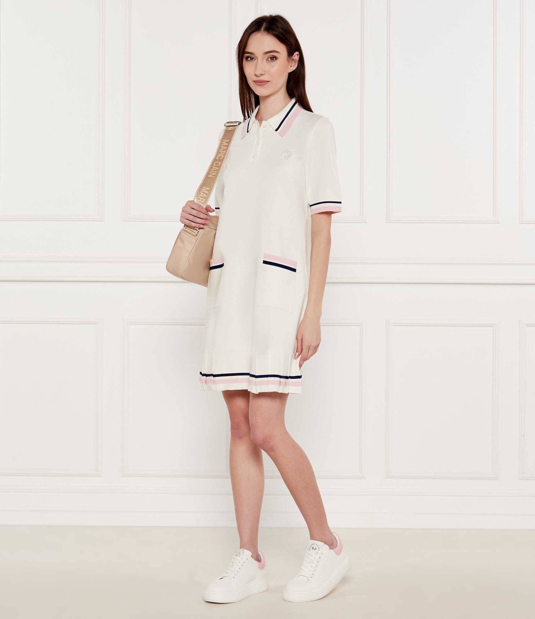 Marc Cain Sneakers cu adaos de piele