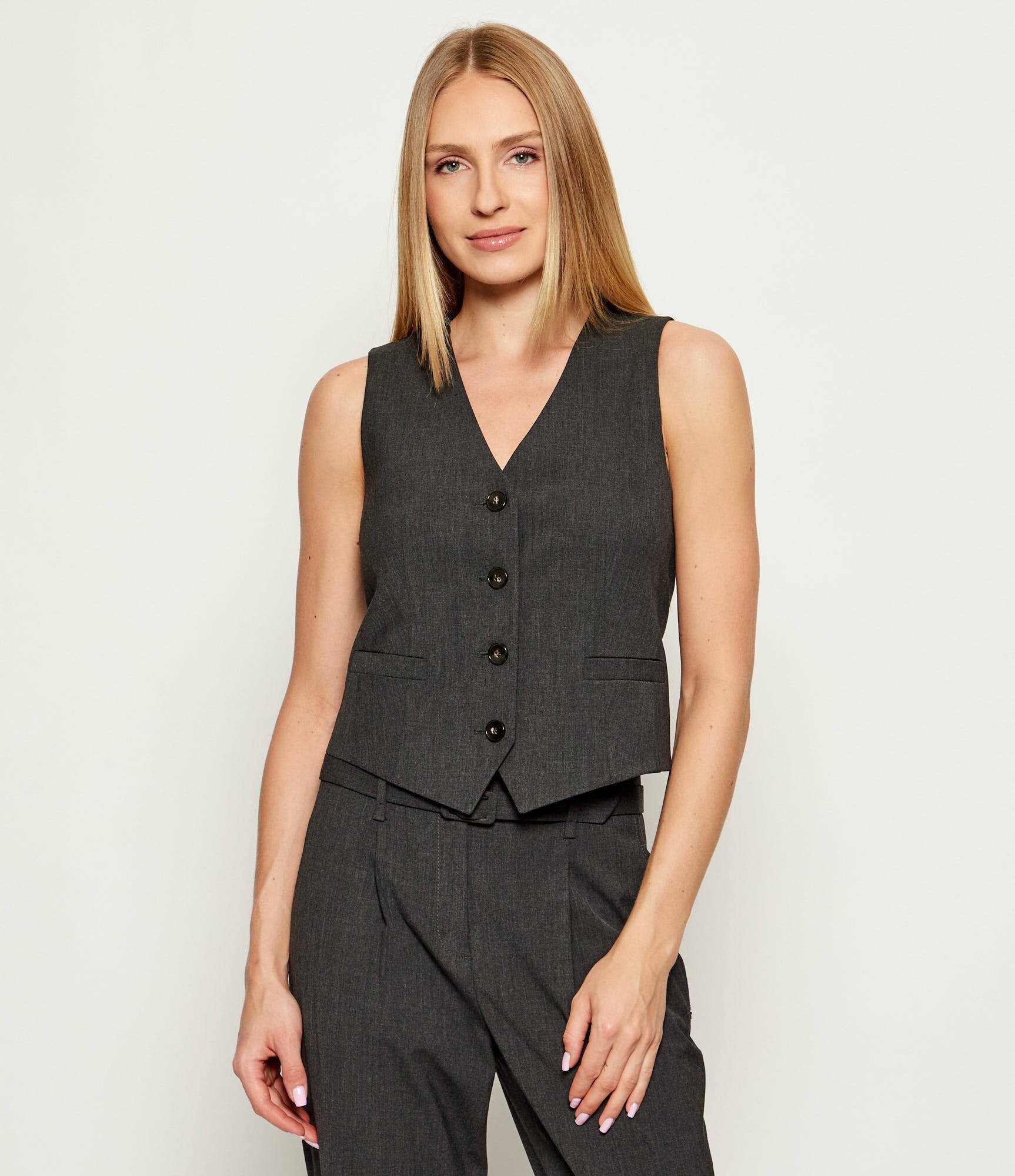 Marc Cain Vestă | Slim Fit