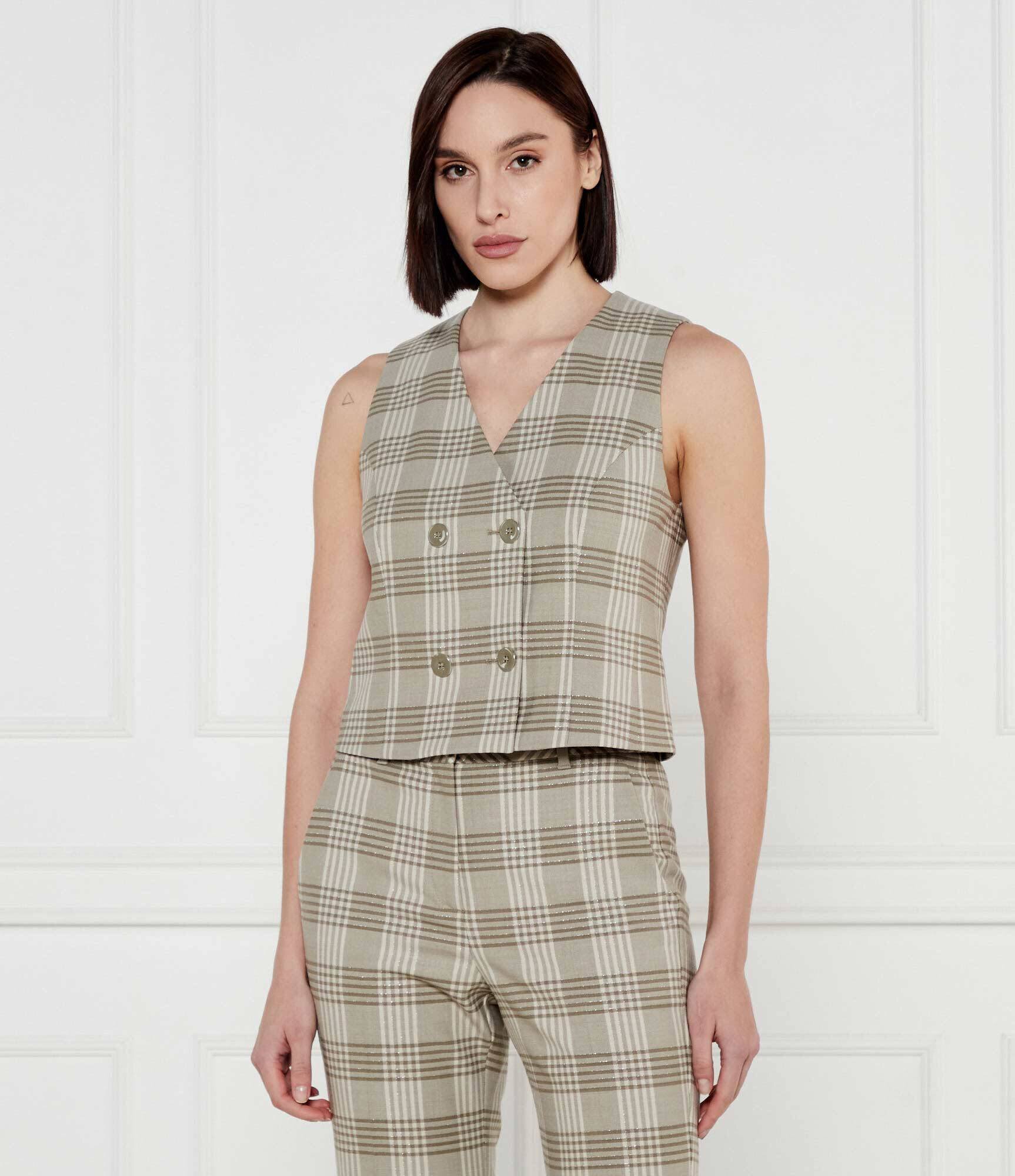 Marc Cain Vestă | Slim Fit cu adaos de lână