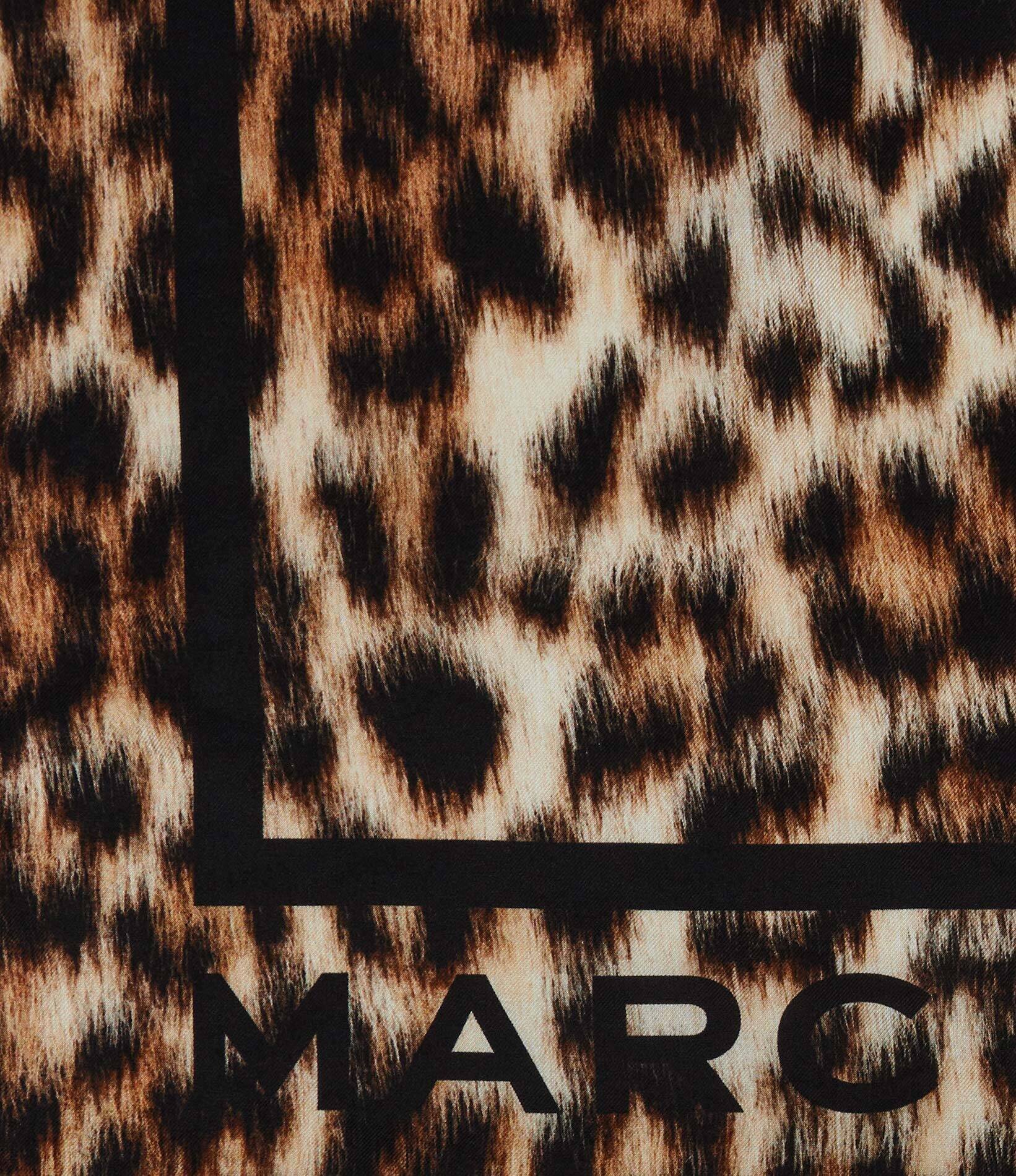 Marc Jacobs De mătase eșarfă Leopard