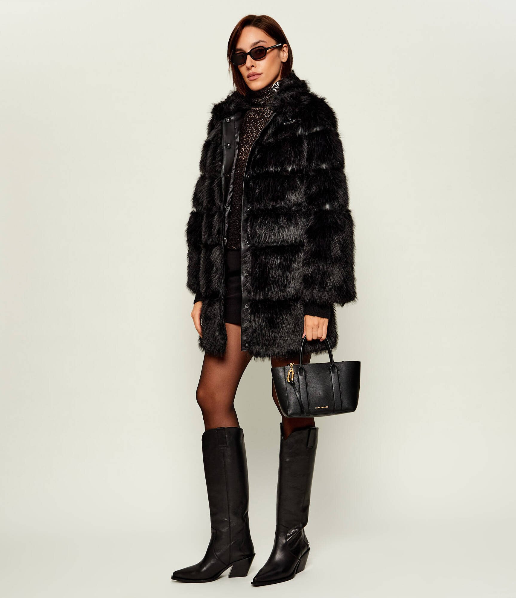 Marc Jacobs De piele cufăr Pop J Marc Small Work Tote