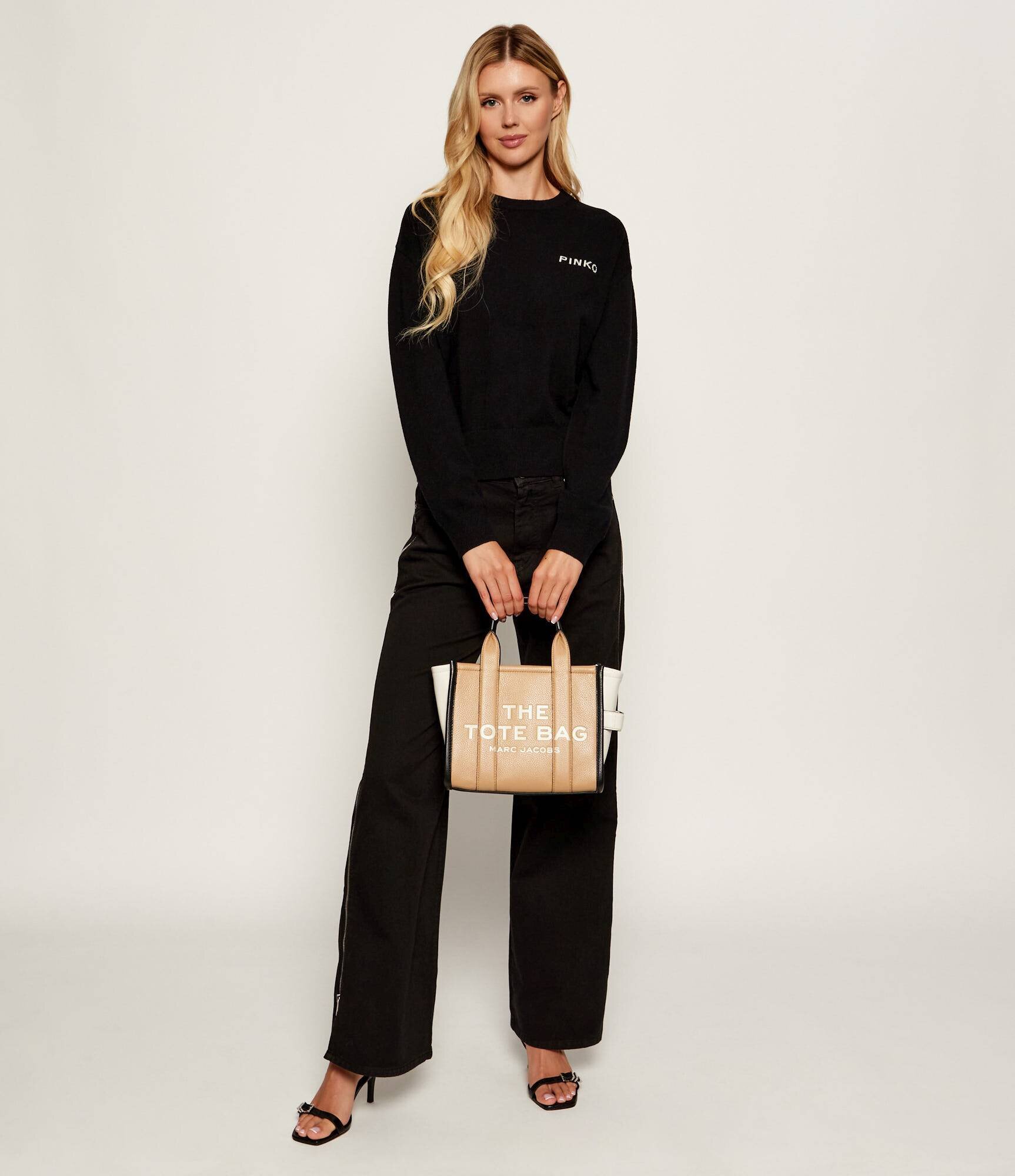Marc Jacobs De piele cufăr THE SMALL TOTE