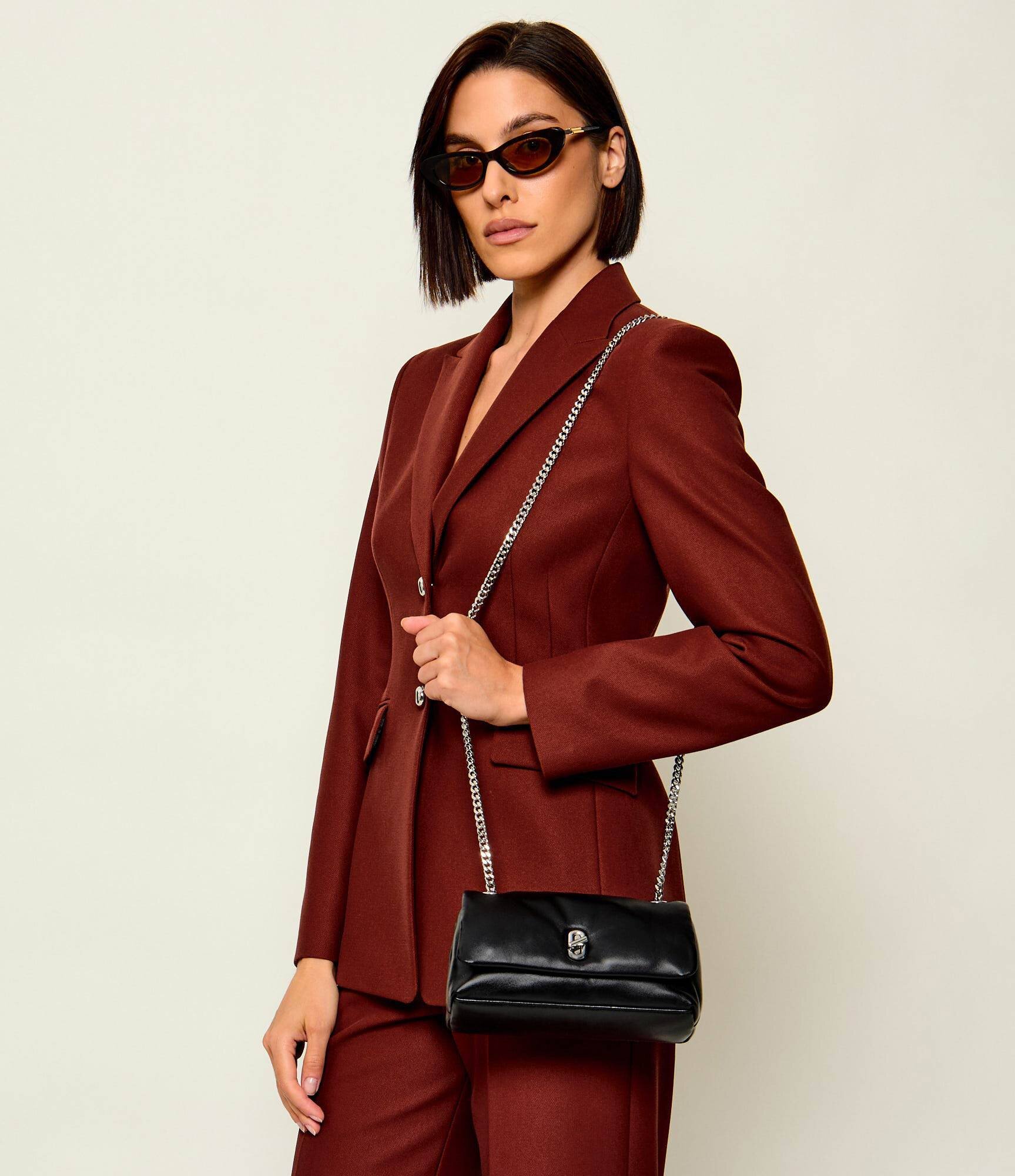 Marc Jacobs De piele geantă pe umăr Scene Chain Mini Bag