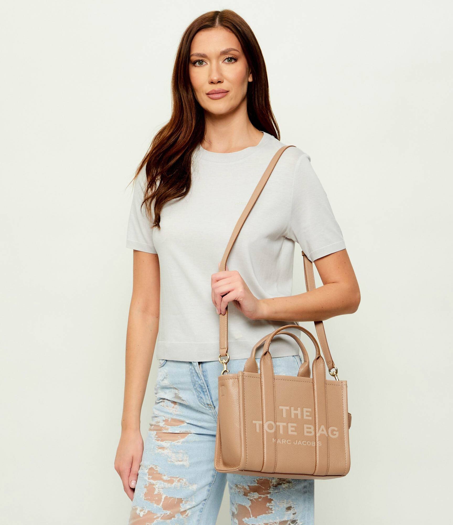 Marc Jacobs De piele geantă pe umăr SMALL TOTE BAG