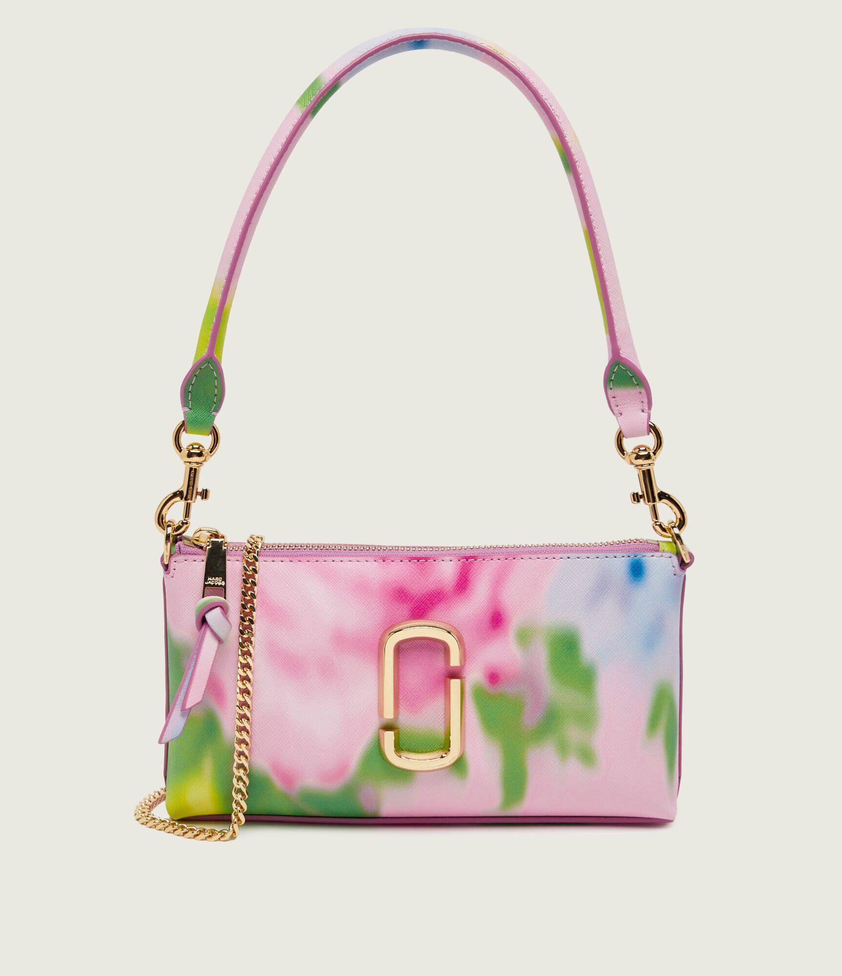 Marc Jacobs De piele geantă pe umăr The Blurred Floral Snapshot