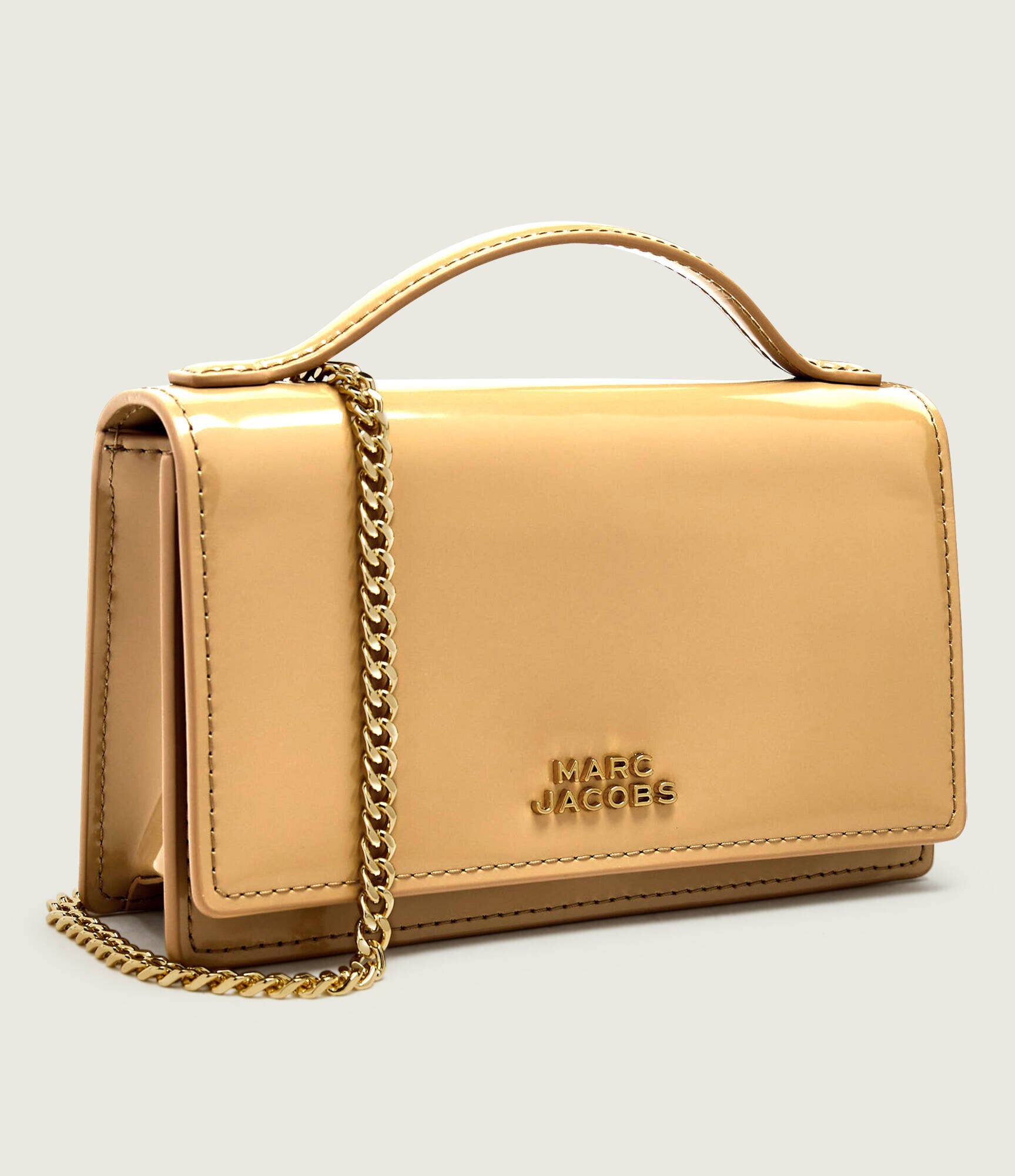 Marc Jacobs De piele geantă pe umăr The Glam Mirror Mini Bag