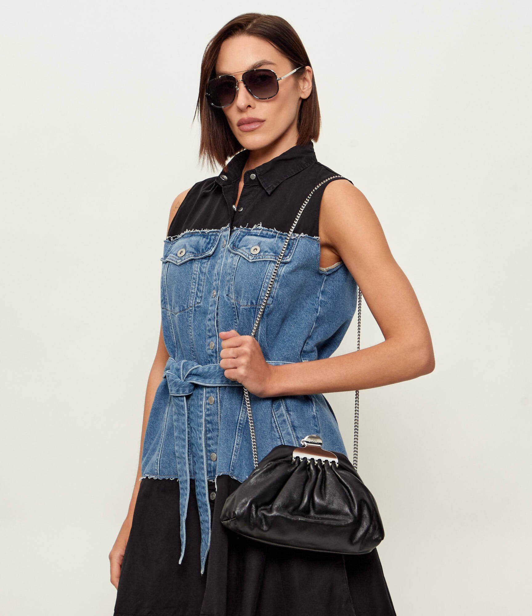Marc Jacobs De piele geantă pe umăr The Glam Small Clutch